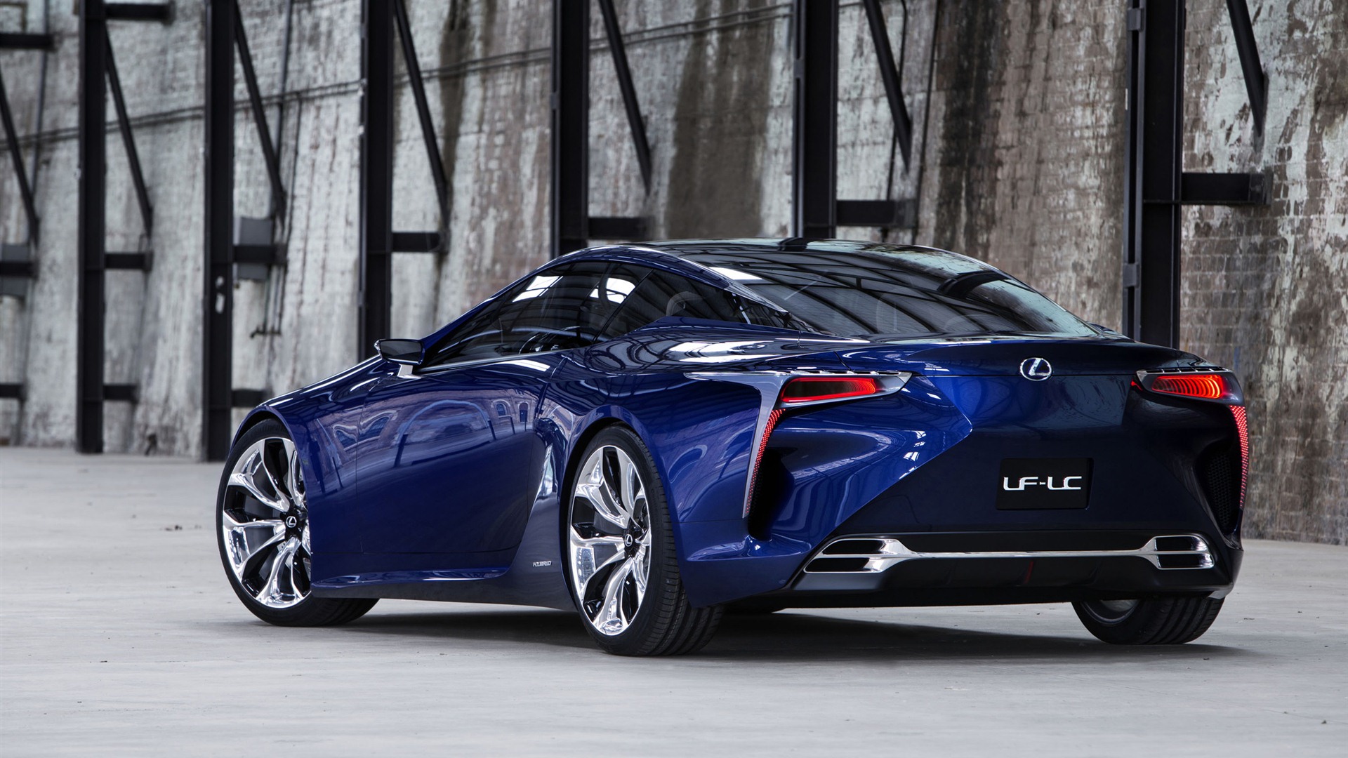 2012 Lexus LF-LC Blue concept 雷克萨斯 蓝色概念车 高清壁纸5 - 1920x1080