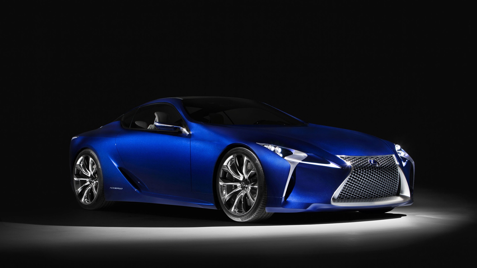 2012 Lexus LF-LC Blue concept 雷克萨斯 蓝色概念车 高清壁纸8 - 1920x1080