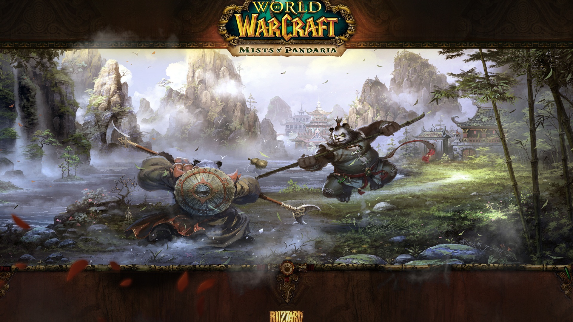 World of Warcraft: Mists of Pandaria 魔兽世界：熊猫人之谜 高清壁纸8 - 1920x1080