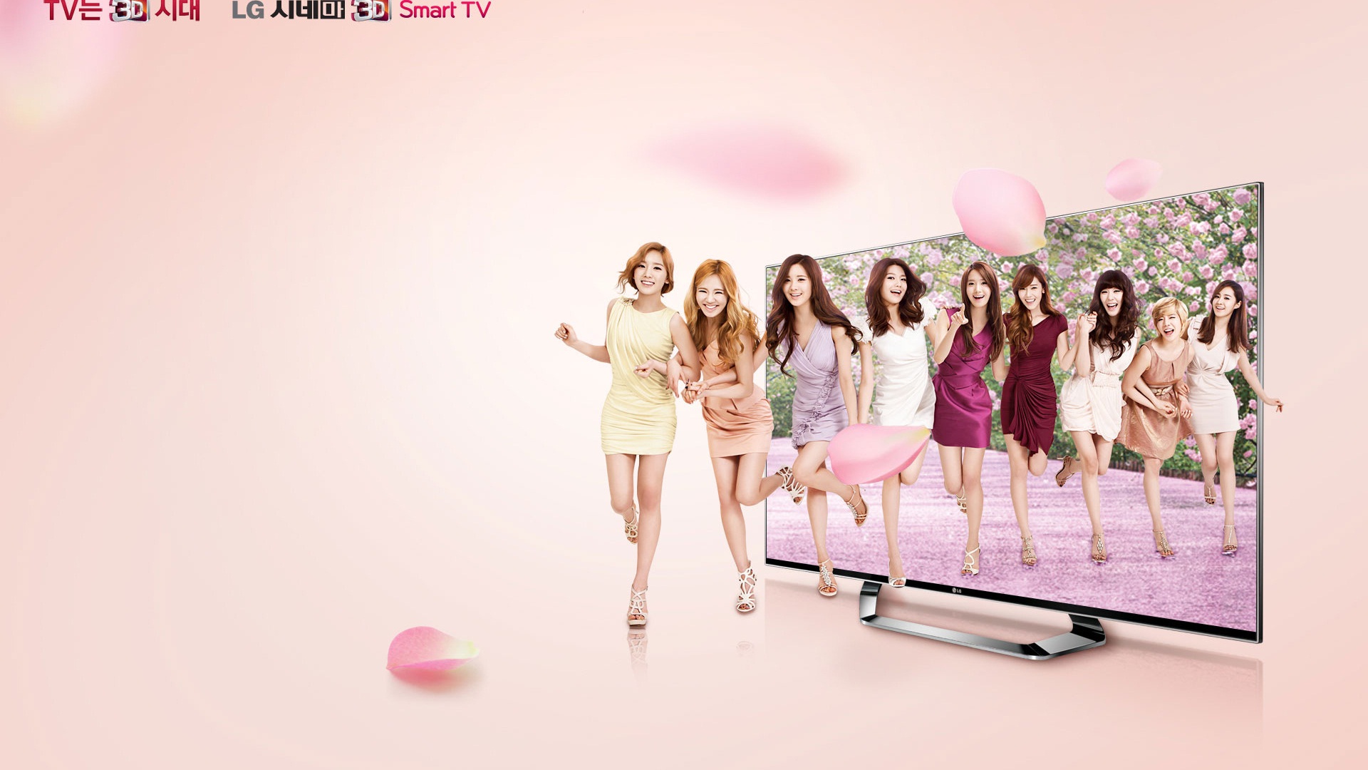 Girls Generation ACE and LG endorsements ads HD wallpapers #11 - 1920x1080