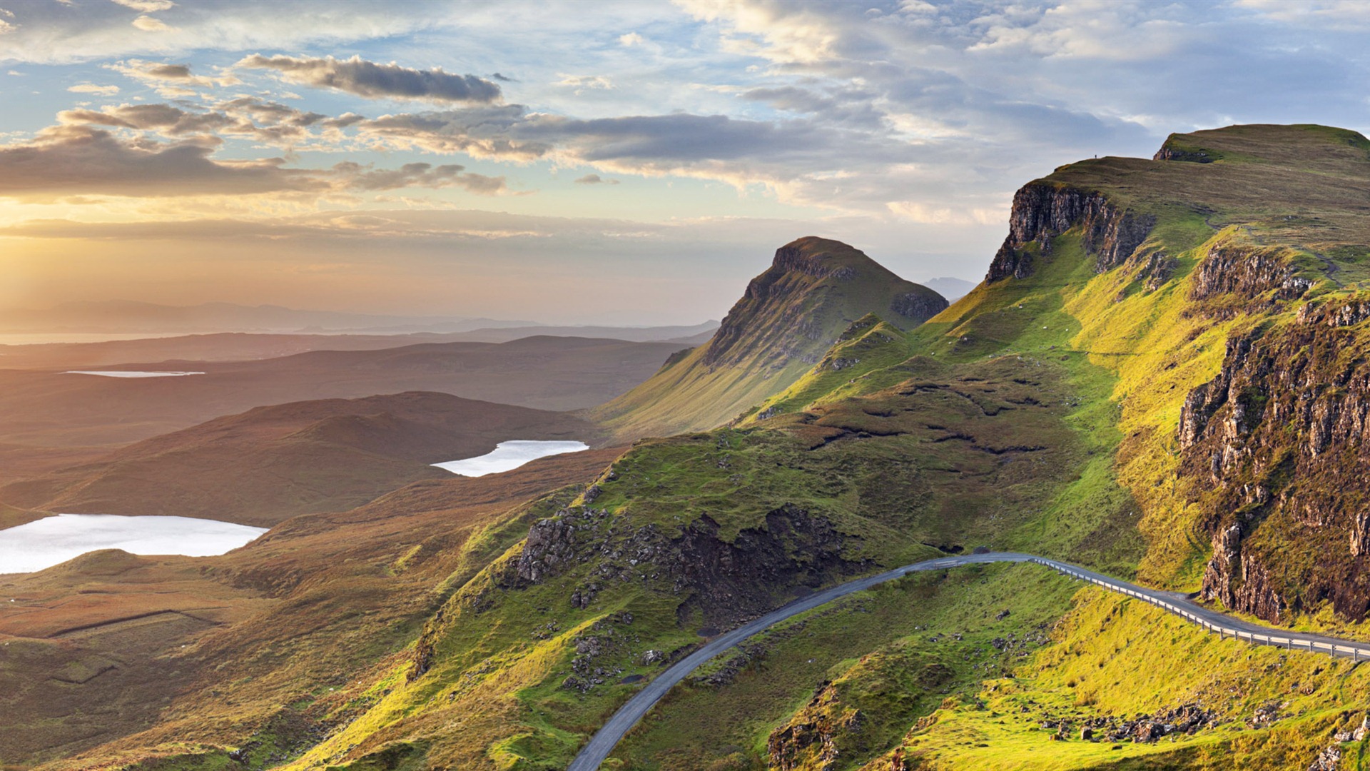 Windows 8 official panoramic wallpaper, waves, forests, majestic mountains #16 - 1920x1080