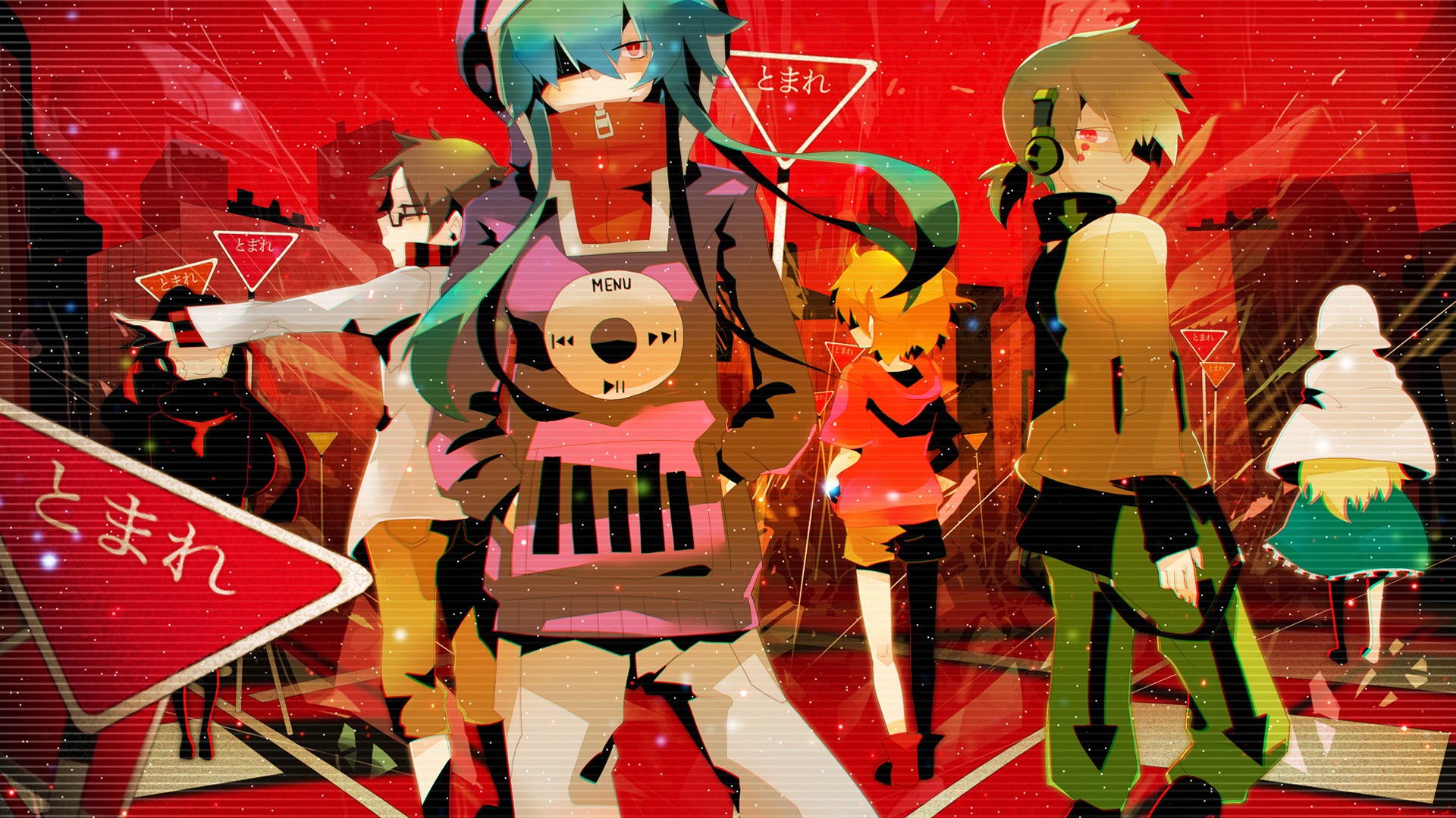 Hatsune Miku řady tapety (5) #22 - 1920x1080