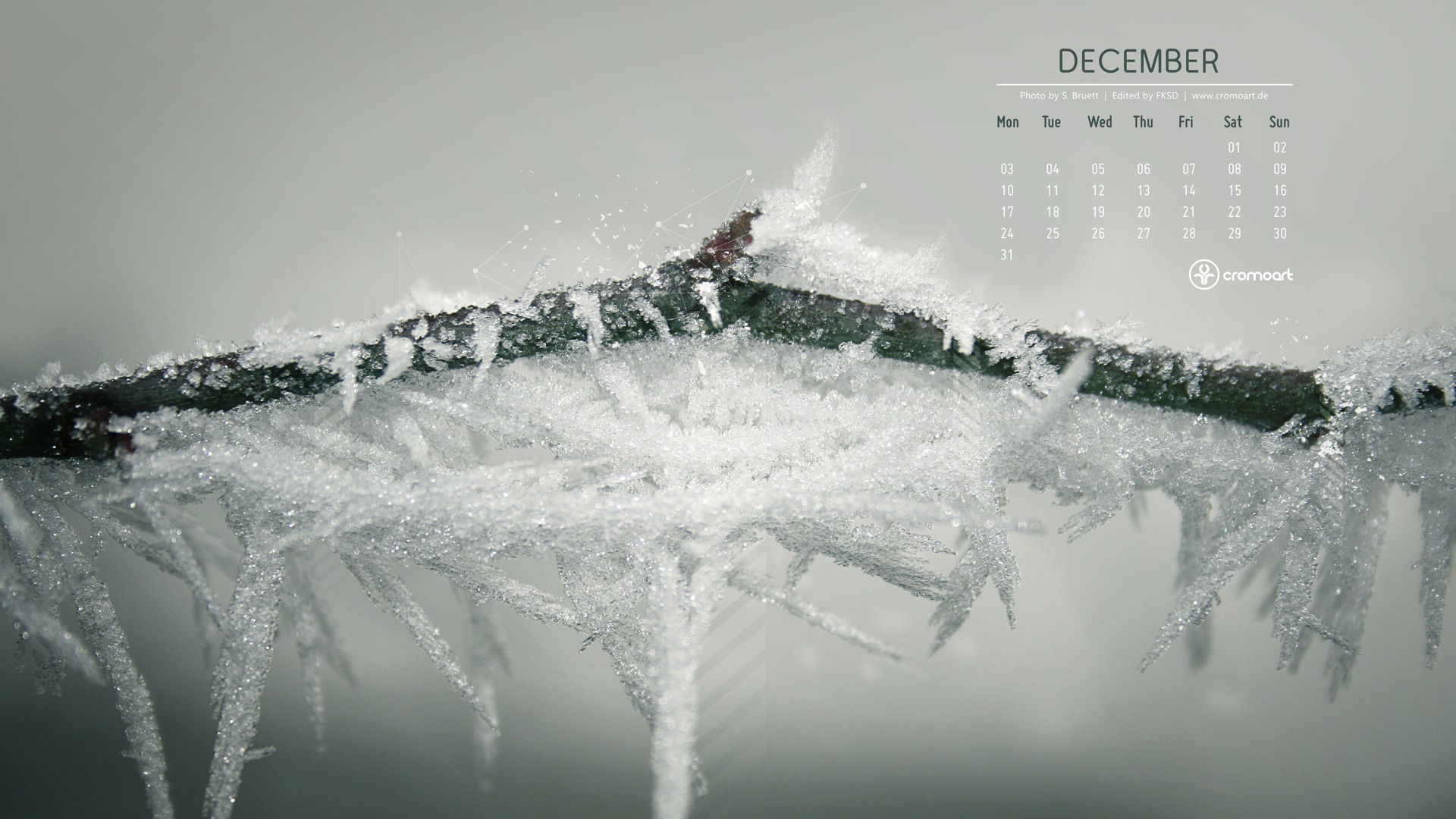 Dezember 2012 Kalender Wallpaper (2) #20 - 1920x1080