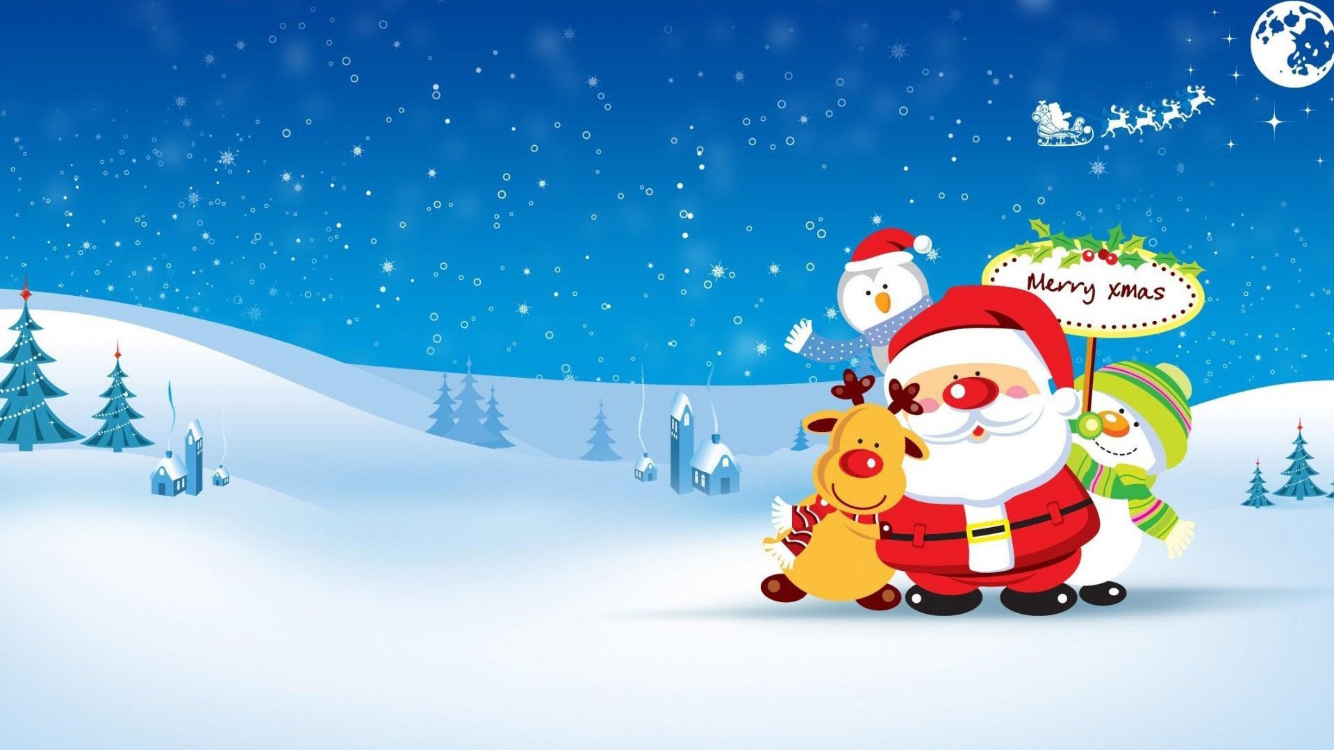 Merry Christmas HD Wallpaper Featured #17 - 1920x1080