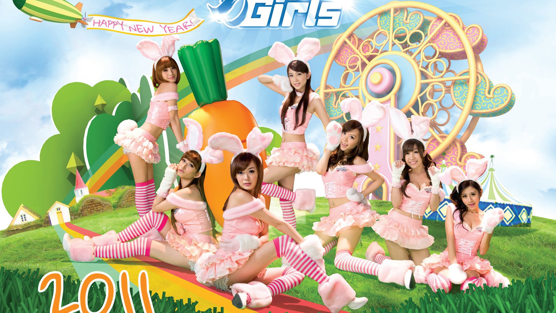 Weather Girls 天气女孩 高清壁纸5 - 1920x1080