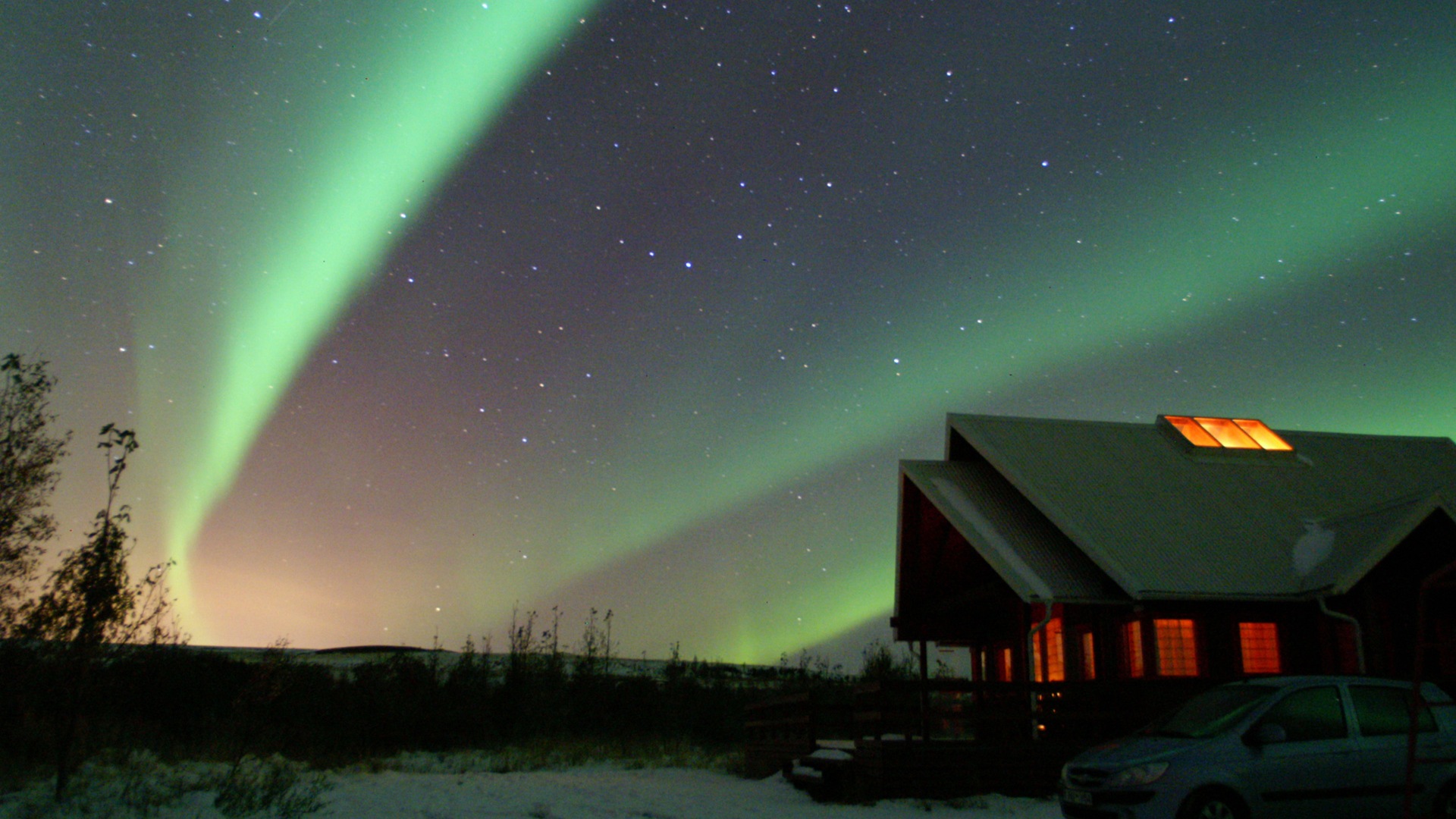 Natural wonders of the Northern Lights HD Wallpaper (1) #6 - 1920x1080