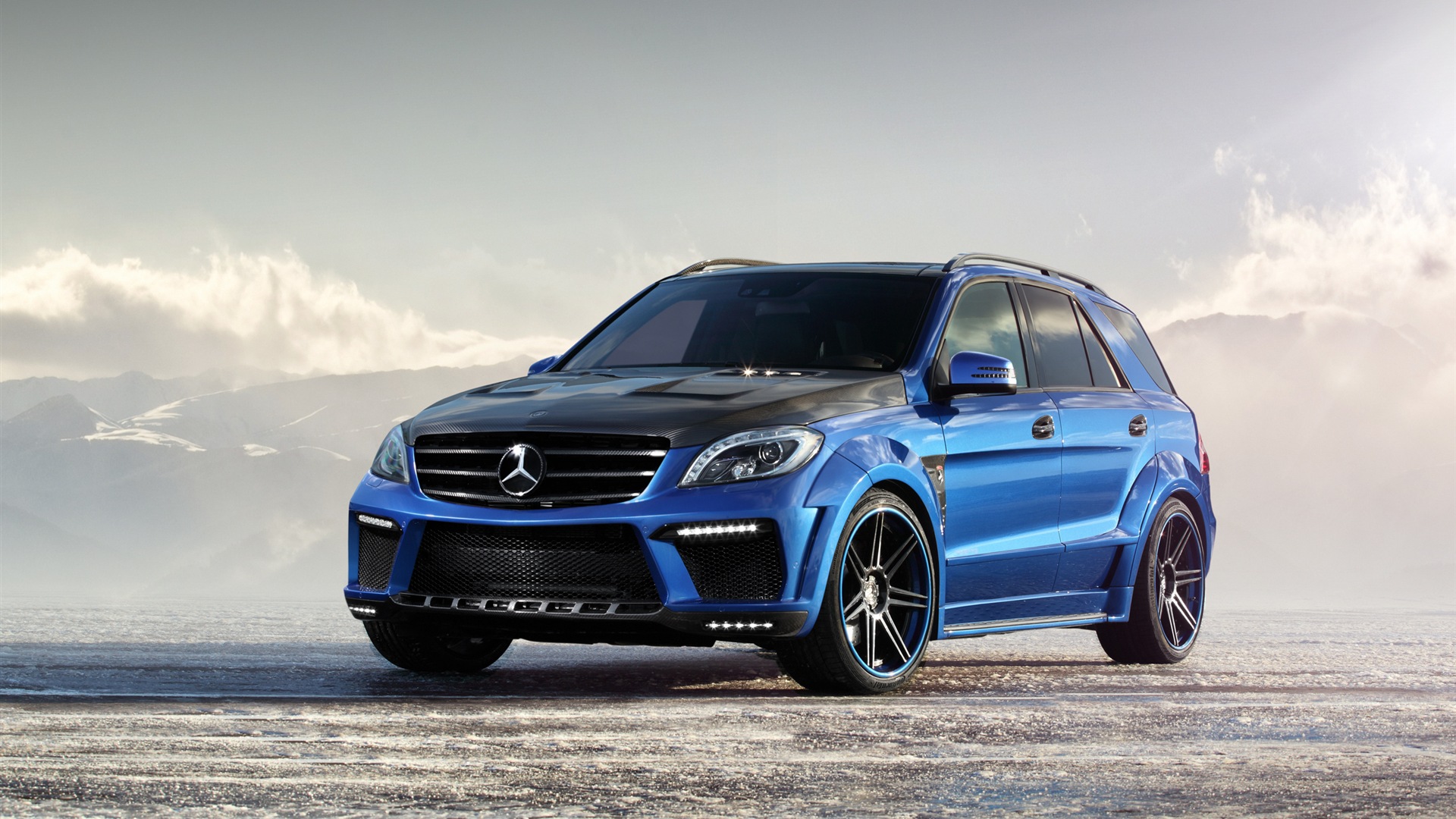 2012 Mercedes-Benz ML 63 AMG Inferno 梅賽德斯-奔馳高清壁紙 #2 - 1920x1080