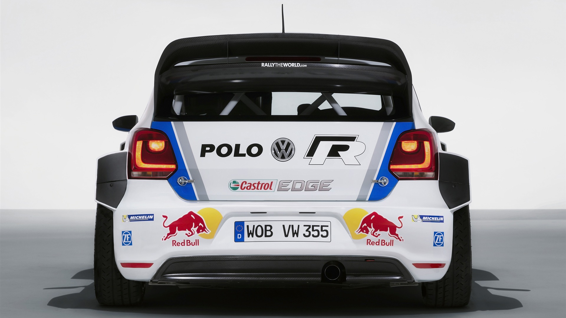 2013 폭스 바겐 폴로 R WRC HD 배경 화면 #6 - 1920x1080