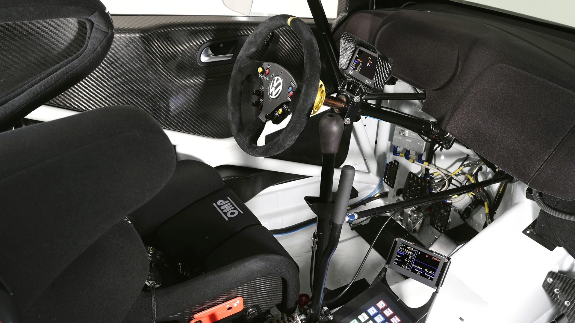 2013 폭스 바겐 폴로 R WRC HD 배경 화면 #13 - 1920x1080