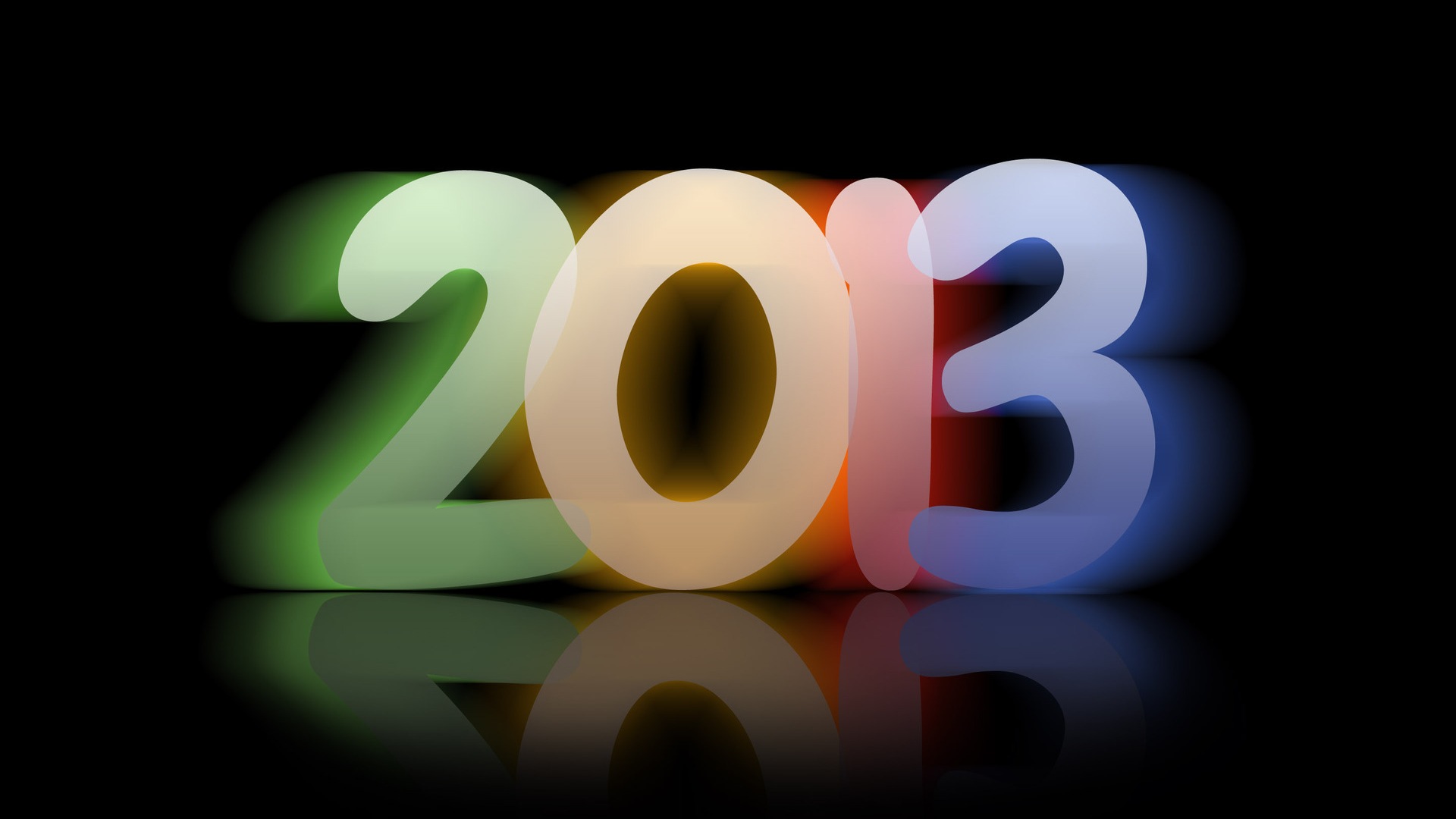 2013 New Year theme creative wallpaper(1) #8 - 1920x1080