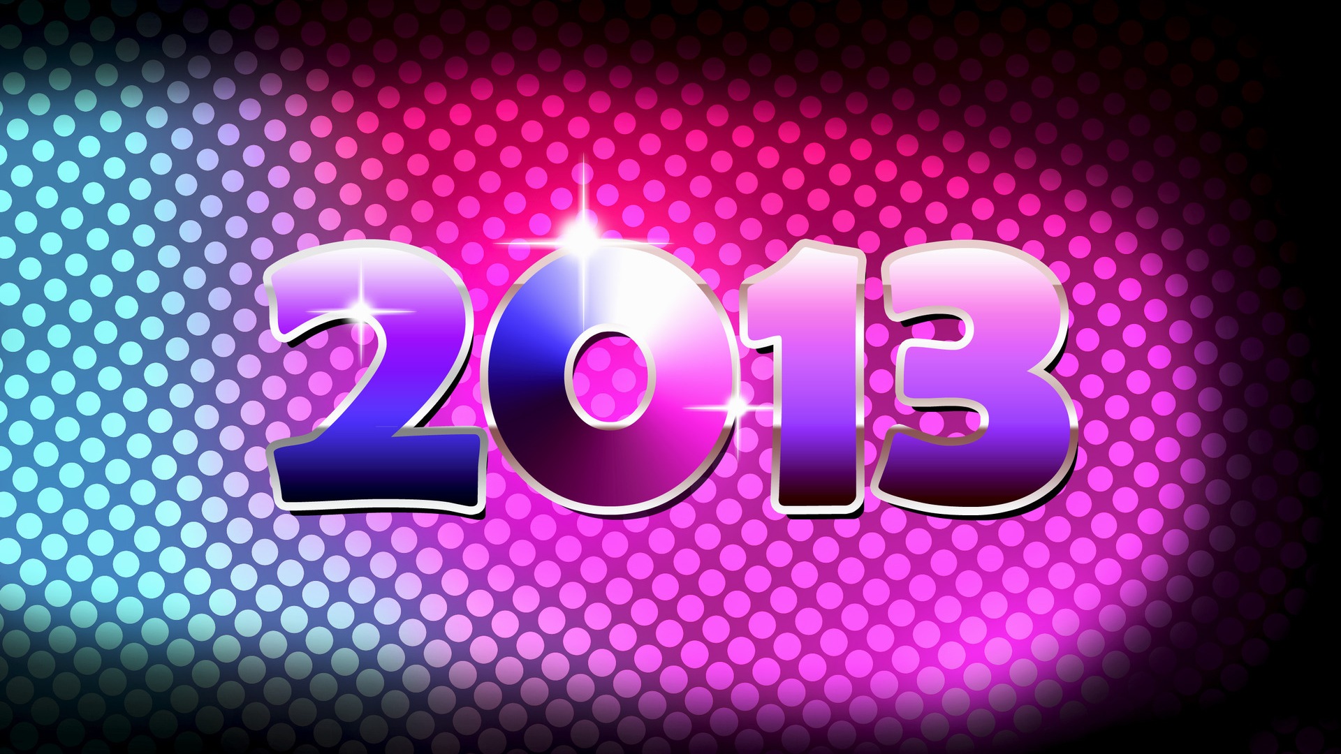 2013 New Year theme creative wallpaper(1) #9 - 1920x1080