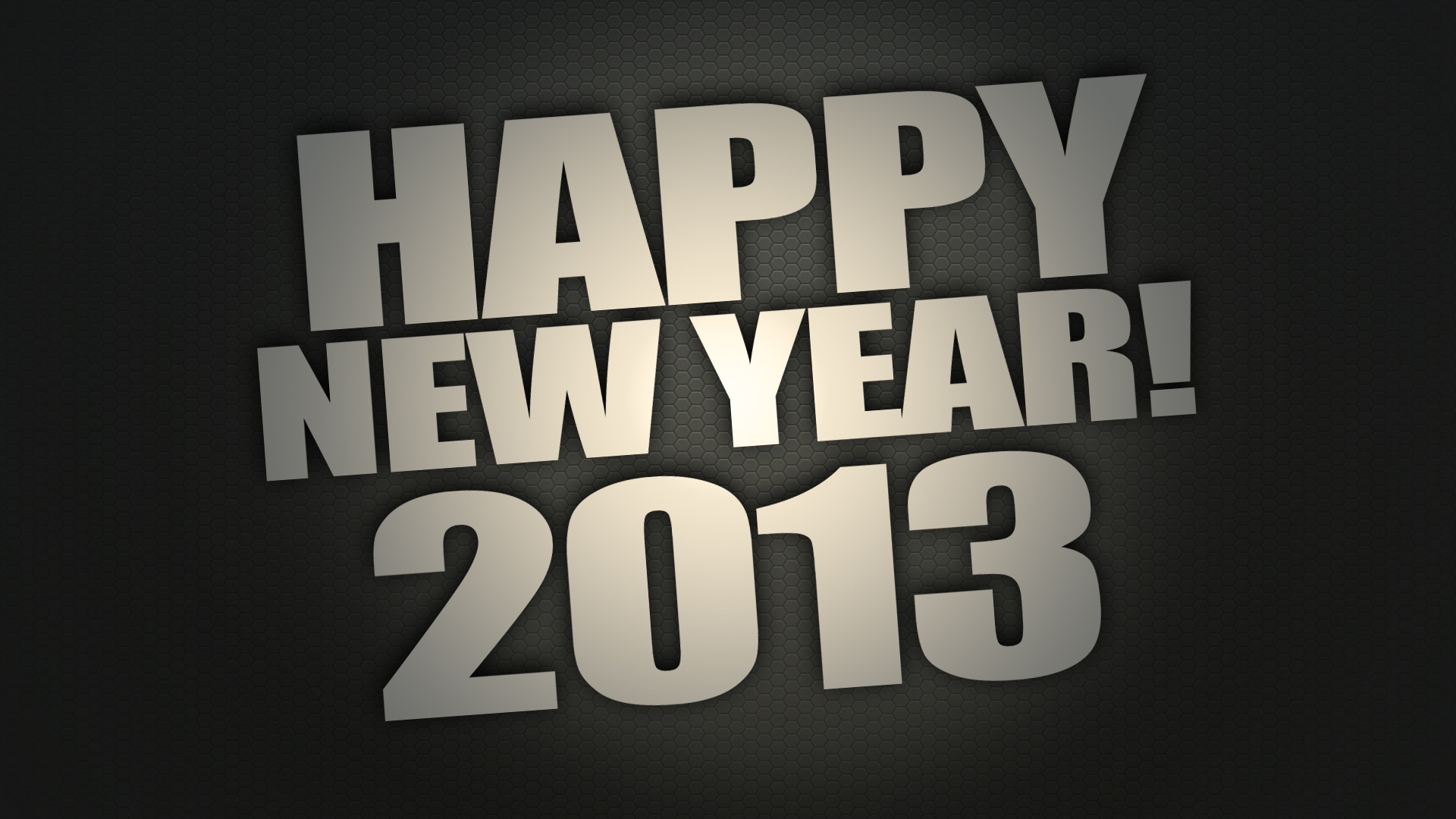 2013 New Year theme creative wallpaper(2) #2 - 1920x1080