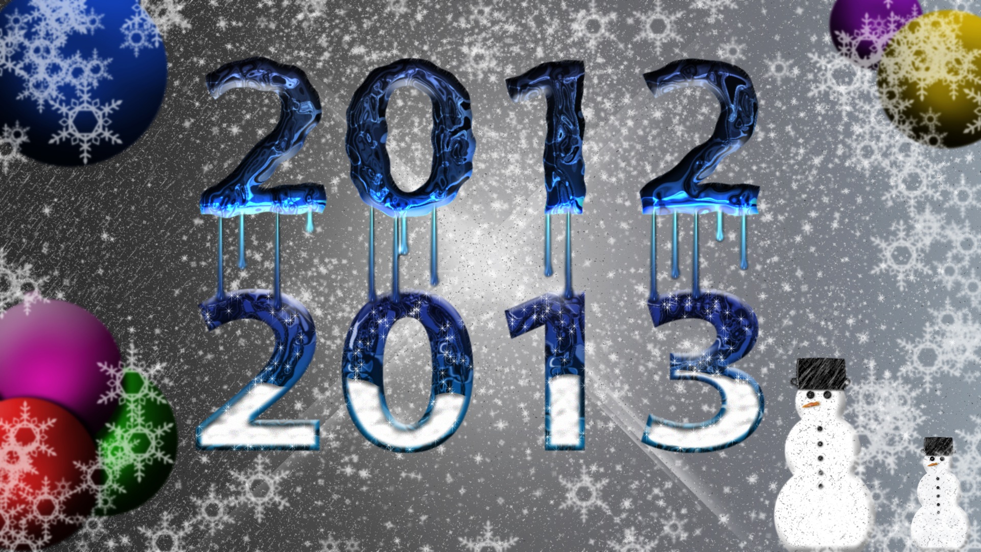 2013 Año Nuevo fondo de pantalla tema creativo (2) #3 - 1920x1080