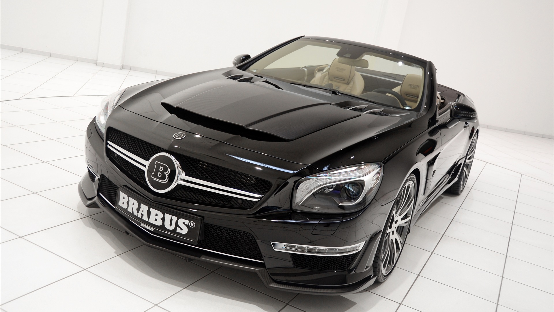 2013 Brabus 800 Roadster 博速 跑车高清壁纸10 - 1920x1080