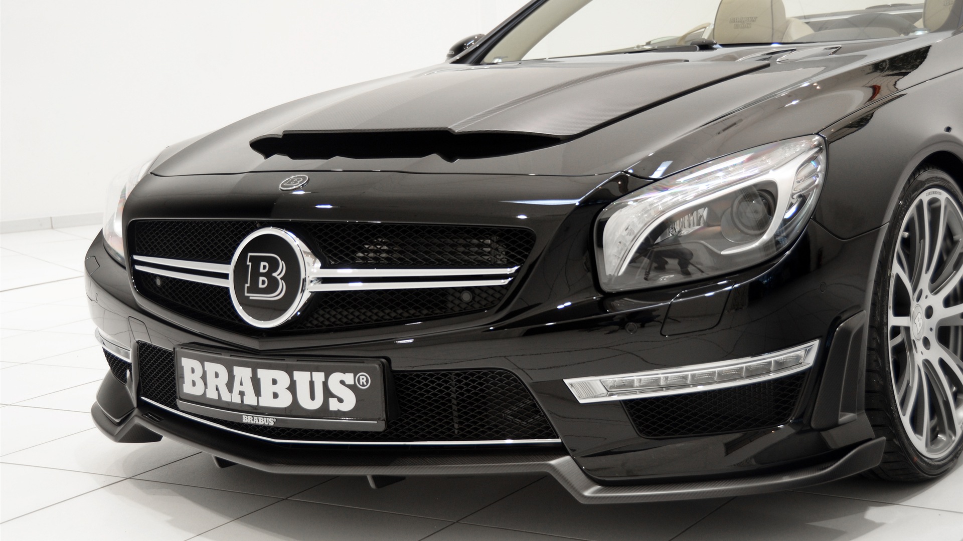 2013 Brabus 800 Roadster 博速 跑车高清壁纸12 - 1920x1080