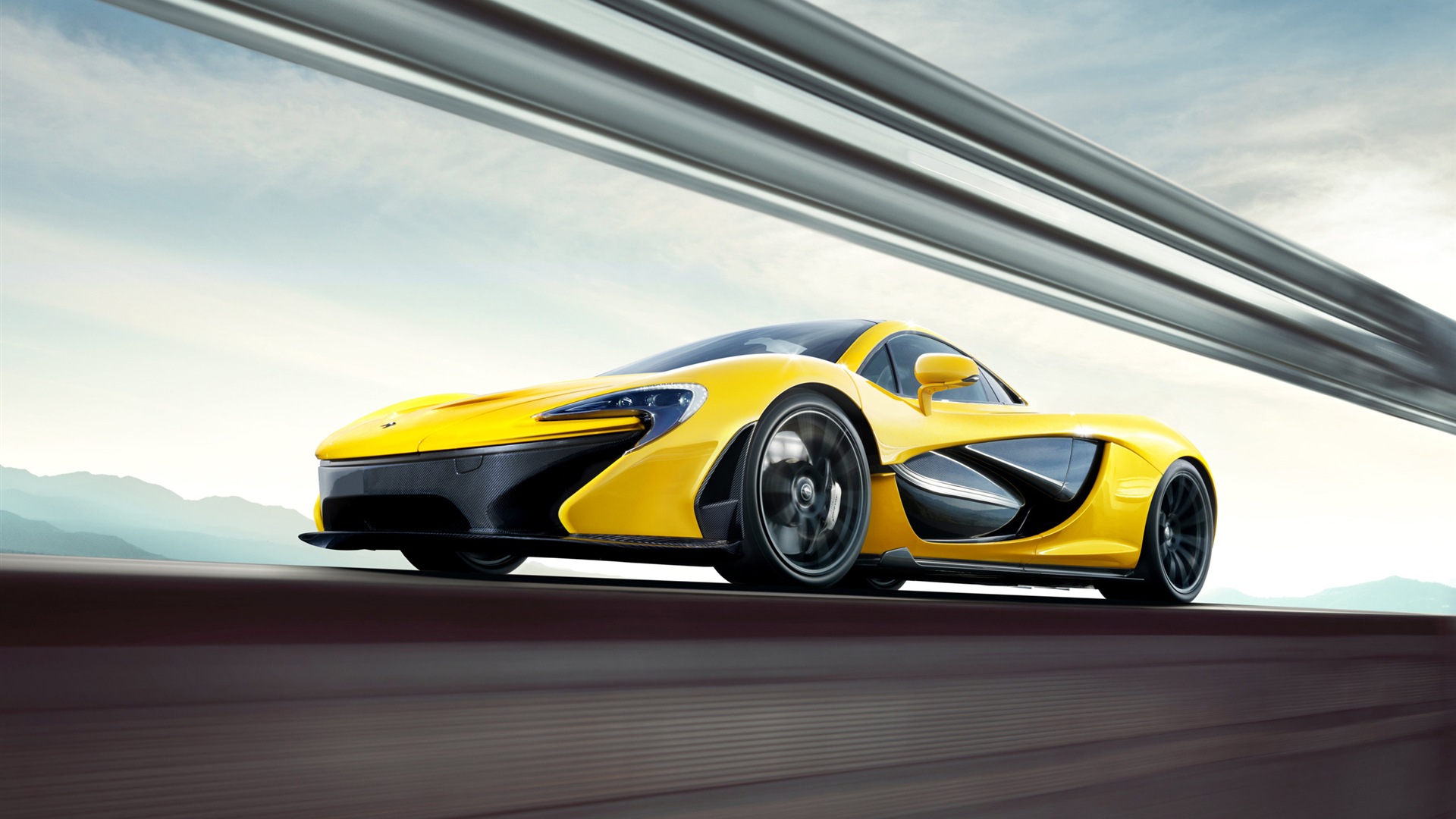 2013 McLaren P1 supercar 邁凱輪P1 超級跑車高清壁紙 #10 - 1920x1080