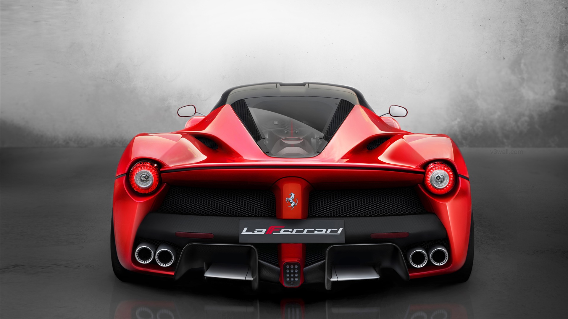 2013 Ferrari LaFerrari 法拉利LaFerrari红色超级跑车高清壁纸5 - 1920x1080