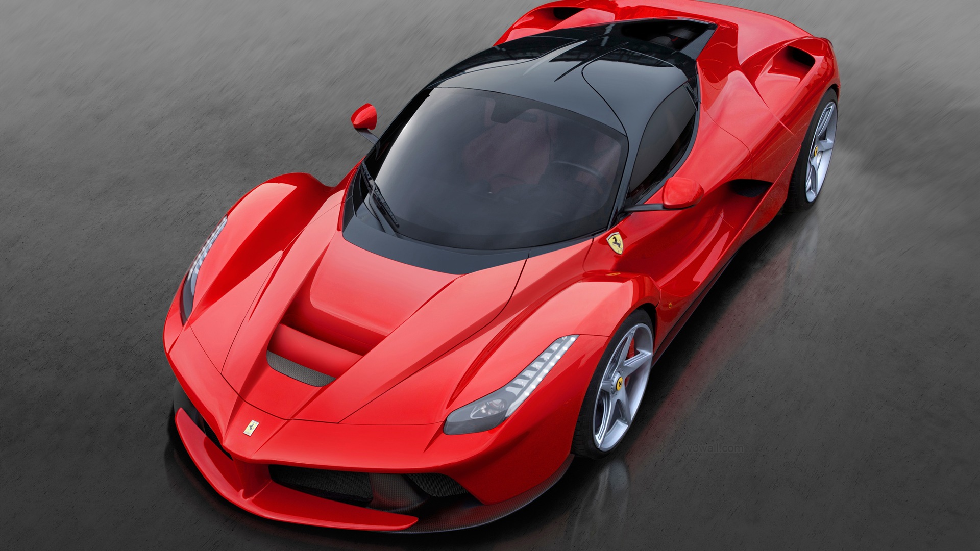 2013 Ferrari LaFerrari 法拉利LaFerrari红色超级跑车高清壁纸6 - 1920x1080