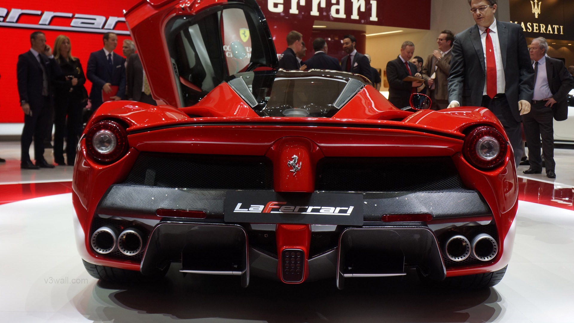 2013 Ferrari LaFerrari 法拉利LaFerrari紅色超級跑車高清壁紙 #16 - 1920x1080
