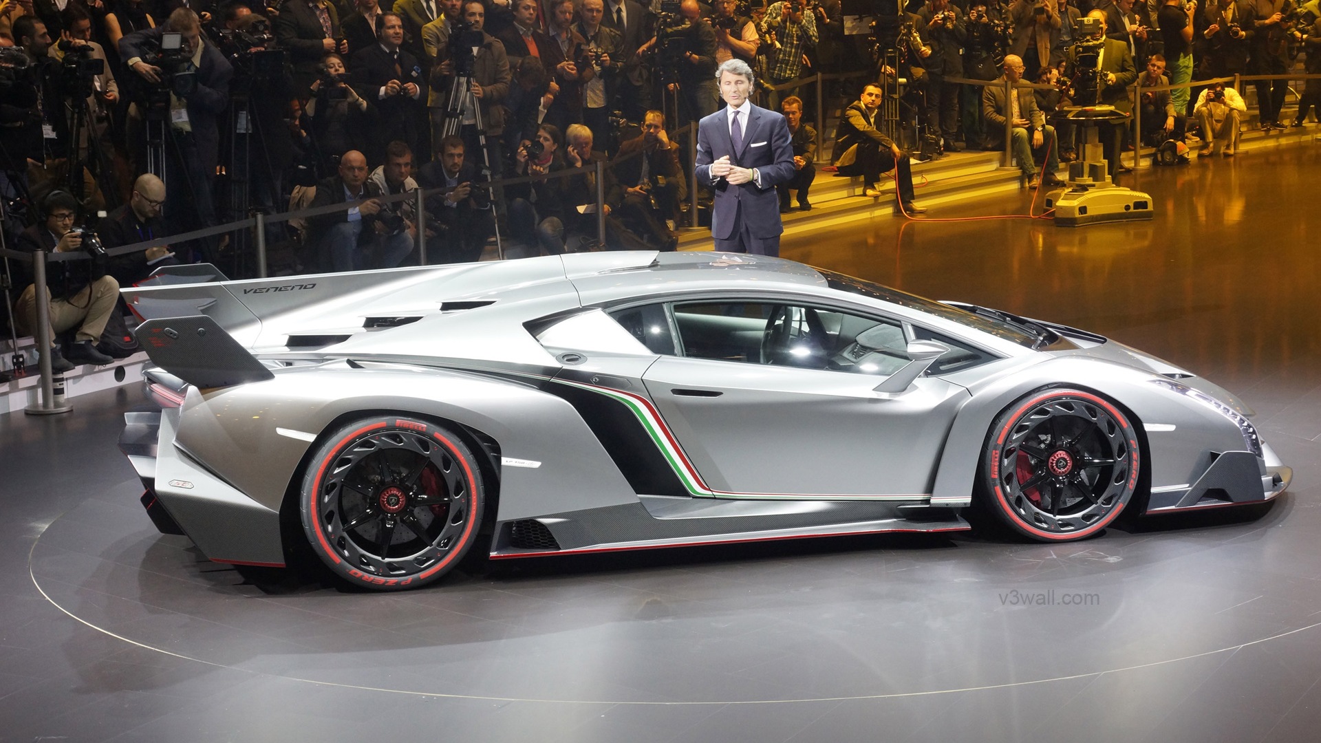 2013 Lamborghini Veneno 蘭博基尼Veneno豪華超級跑車高清壁紙 #14 - 1920x1080