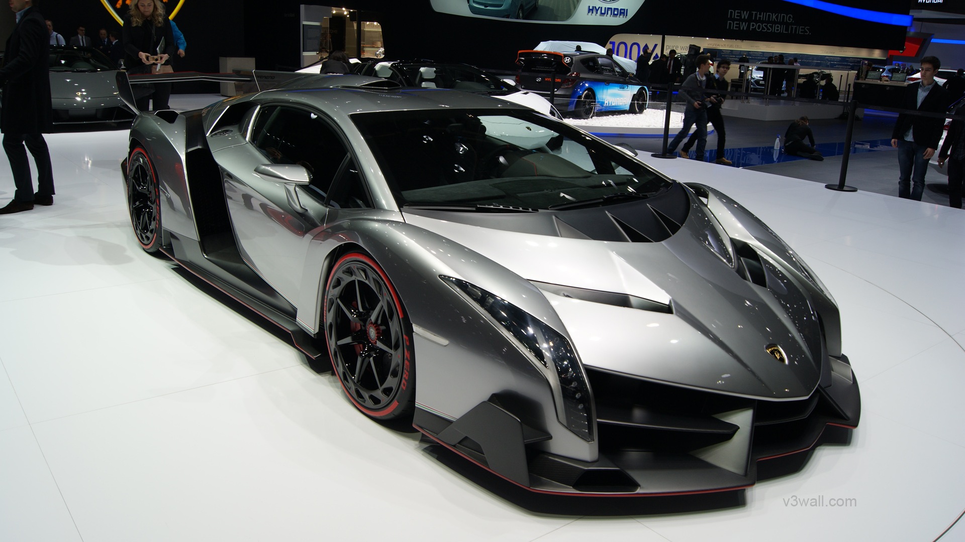 2013 Lamborghini Veneno superdeportivo de lujo HD fondos de pantalla #18 - 1920x1080