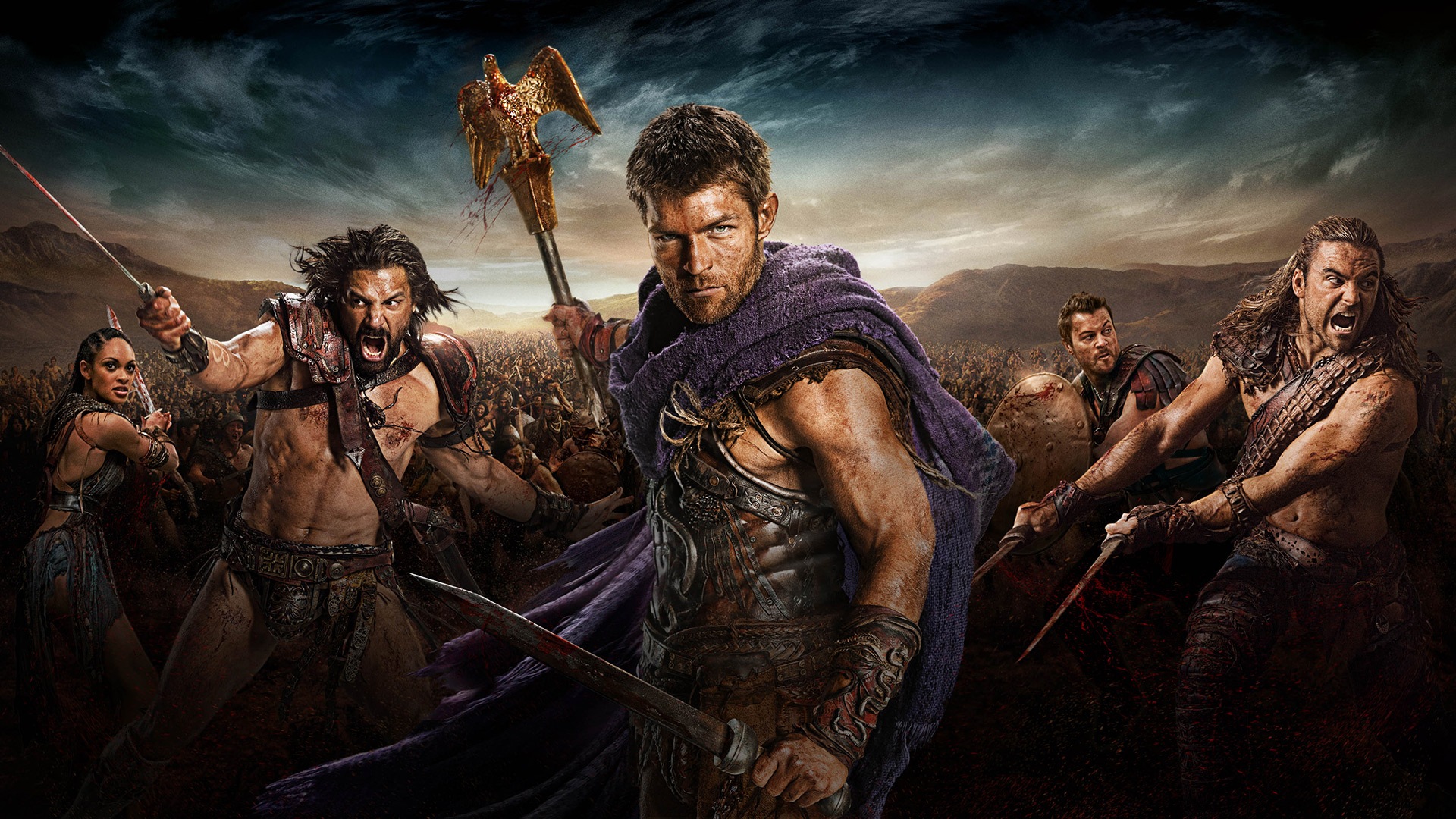 Spartacus: La Guerre des fonds d'écran HD Damned #20 - 1920x1080