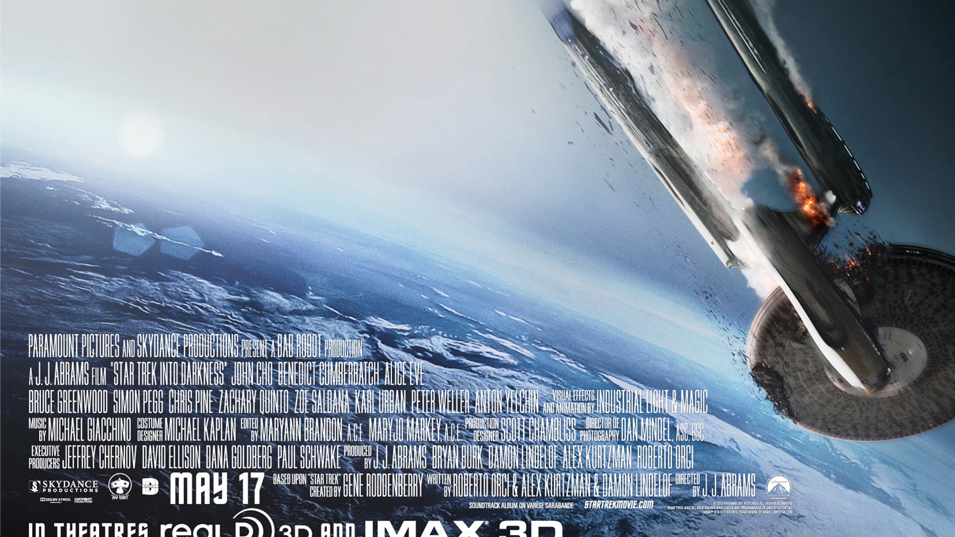 Star Trek Into Darkness 2013 星际迷航：暗黑无界 高清壁纸7 - 1920x1080