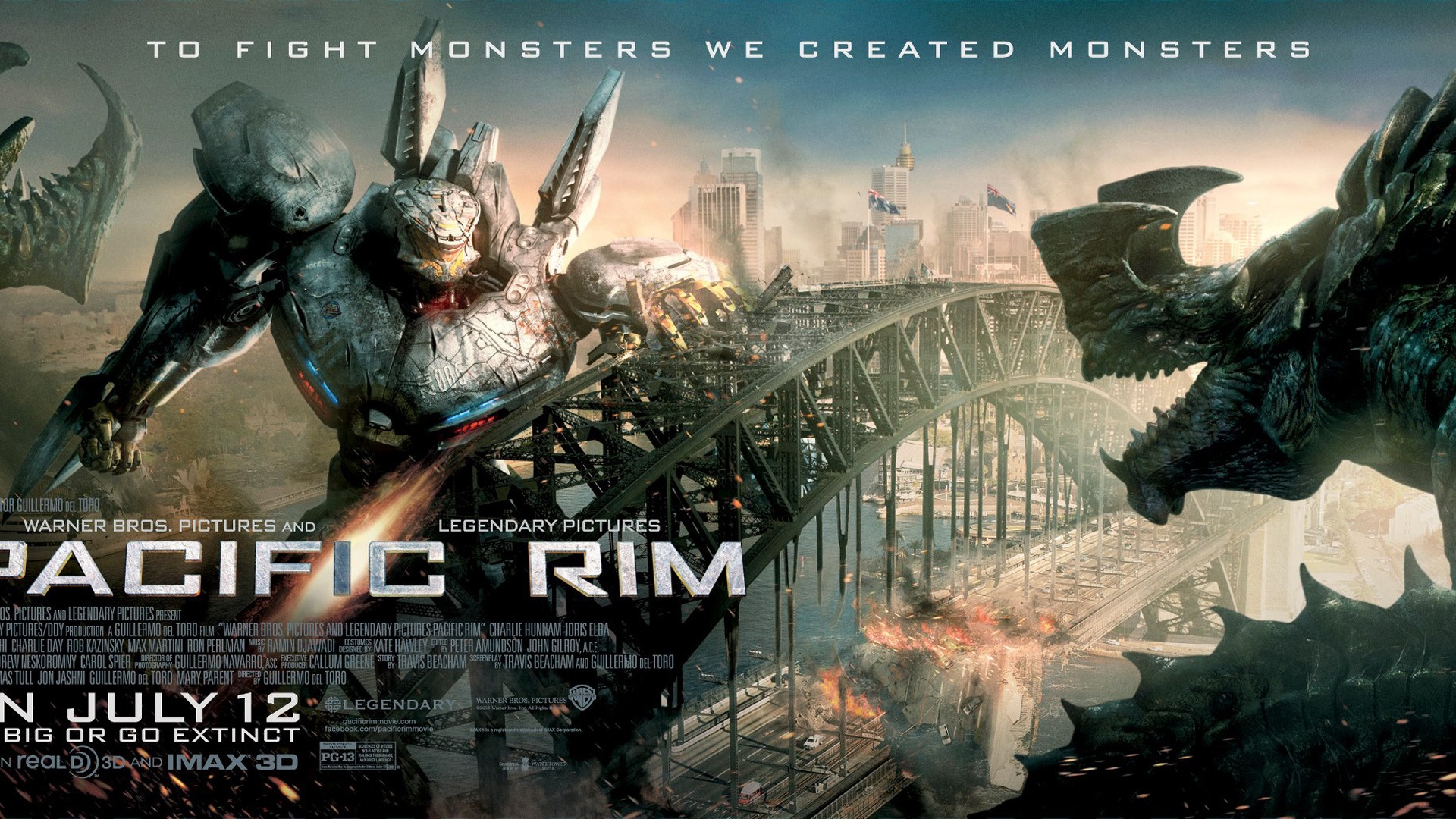 Pacific Rim 2013 fonds d'écran de films HD #20 - 1920x1080