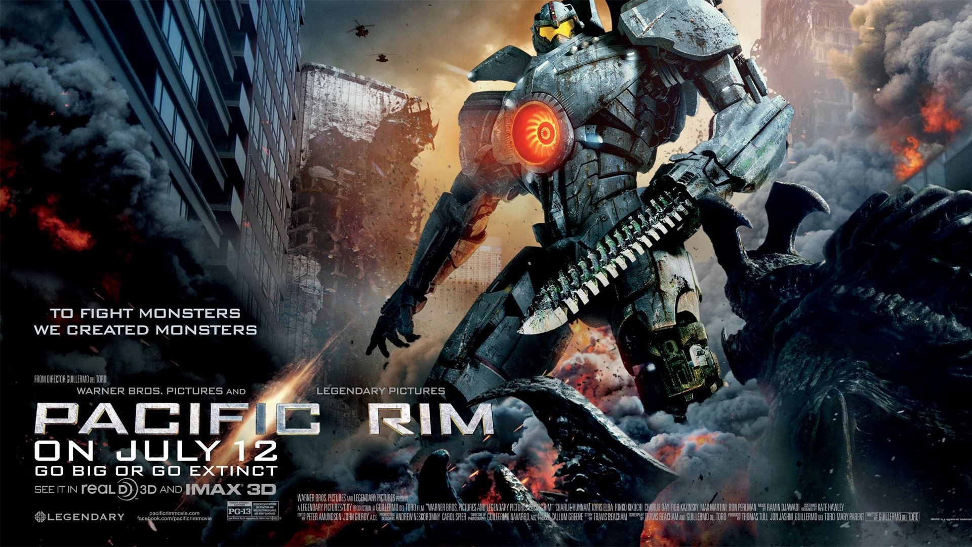 Pacific Rim 2013 fondos de pantalla de películas HD #21 - 1920x1080