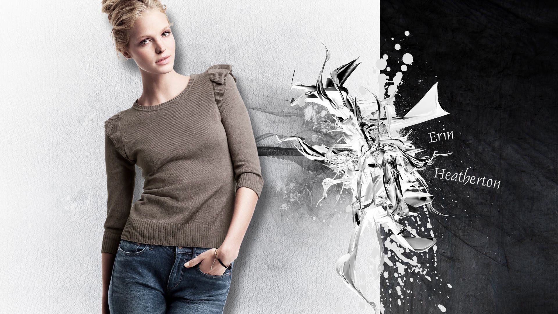 Erin Heatherton 艾琳·希瑟頓 美女壁紙 #5 - 1920x1080