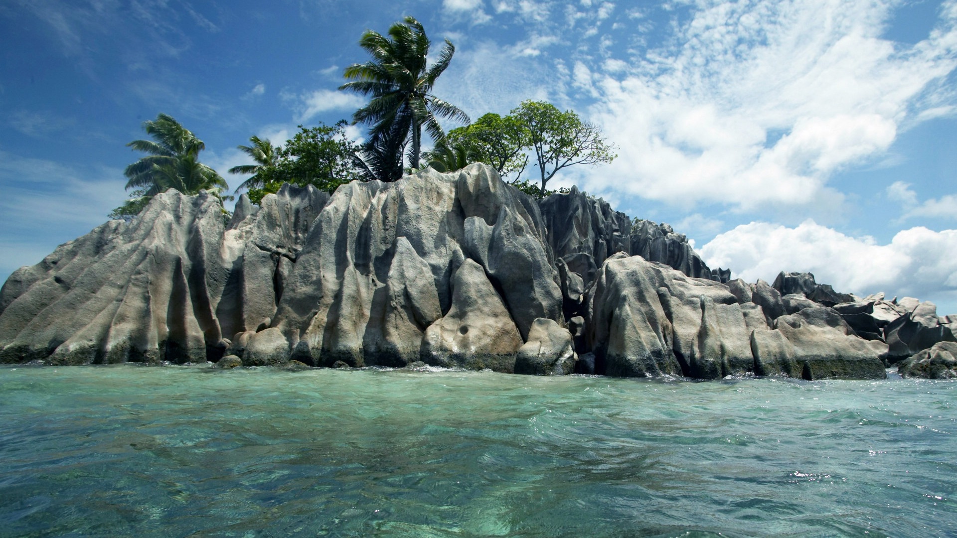 Seychely Ostrov terén HD tapety na plochu #8 - 1920x1080