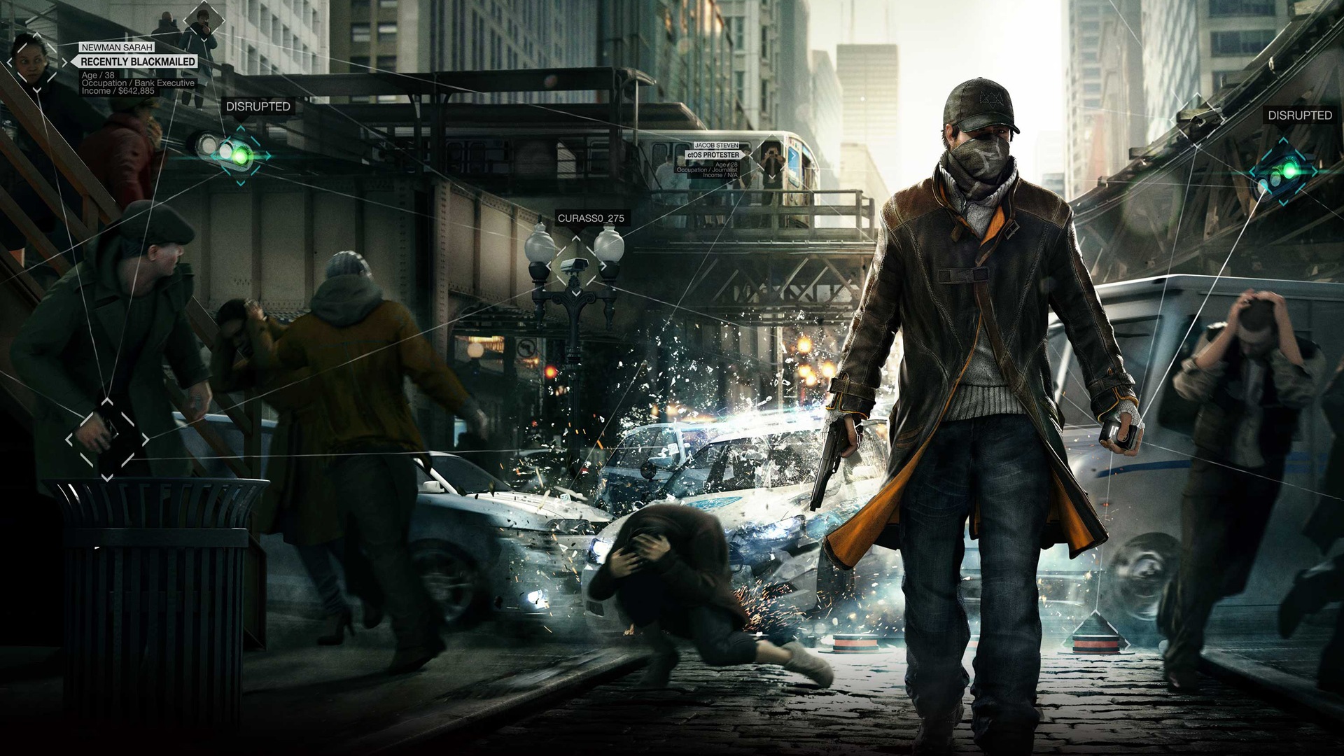 Watch Dogs 谍战危机 2013游戏高清壁纸1 - 1920x1080