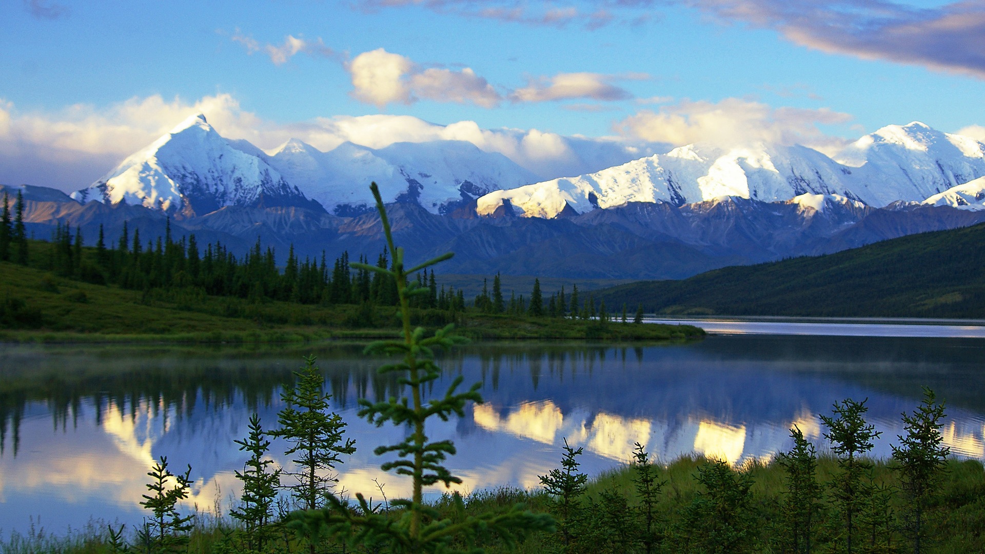 Denali National Park 迪納利國家公園 高清風景壁紙 #2 - 1920x1080
