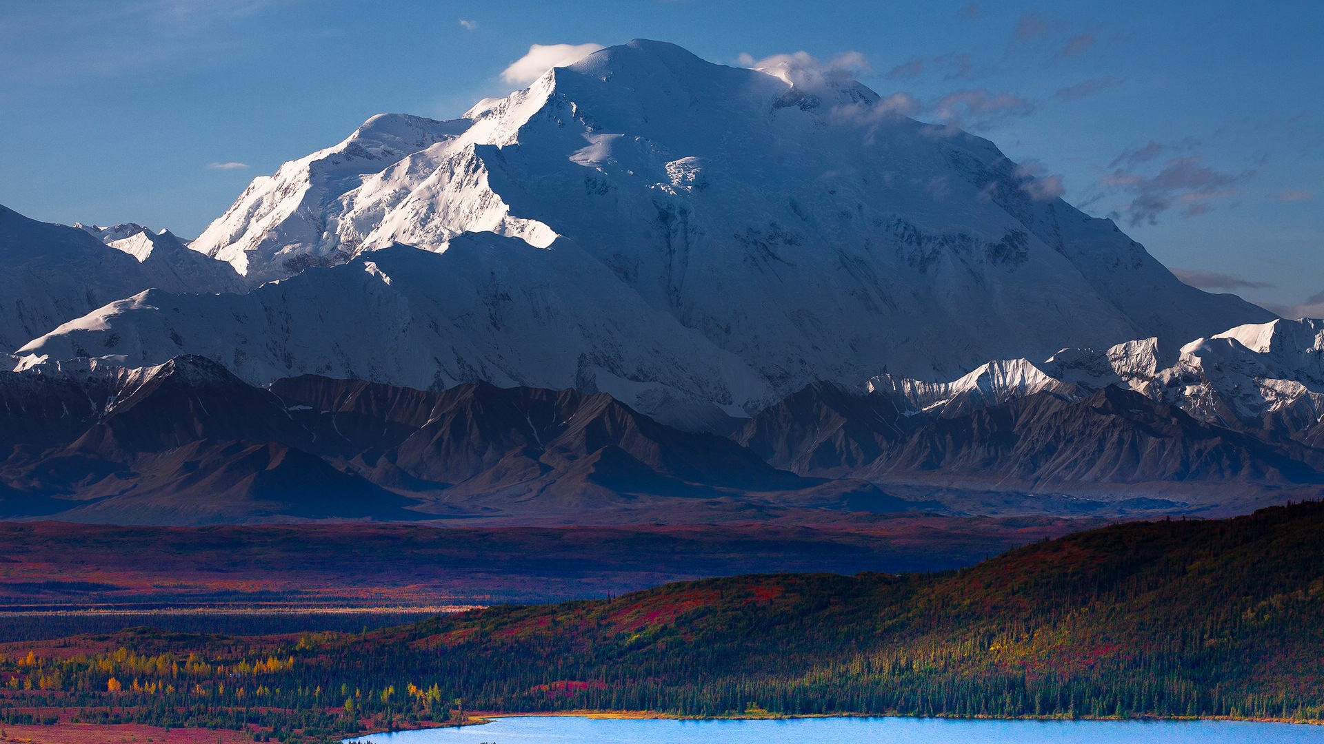 Parque Nacional Denali HD fondos de pantalla paisaje #4 - 1920x1080