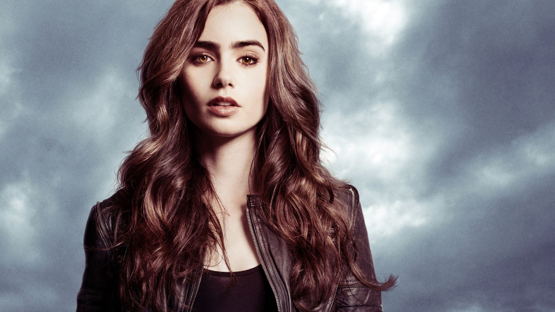 Lily Collins krásné Tapety na plochu #18 - 1920x1080