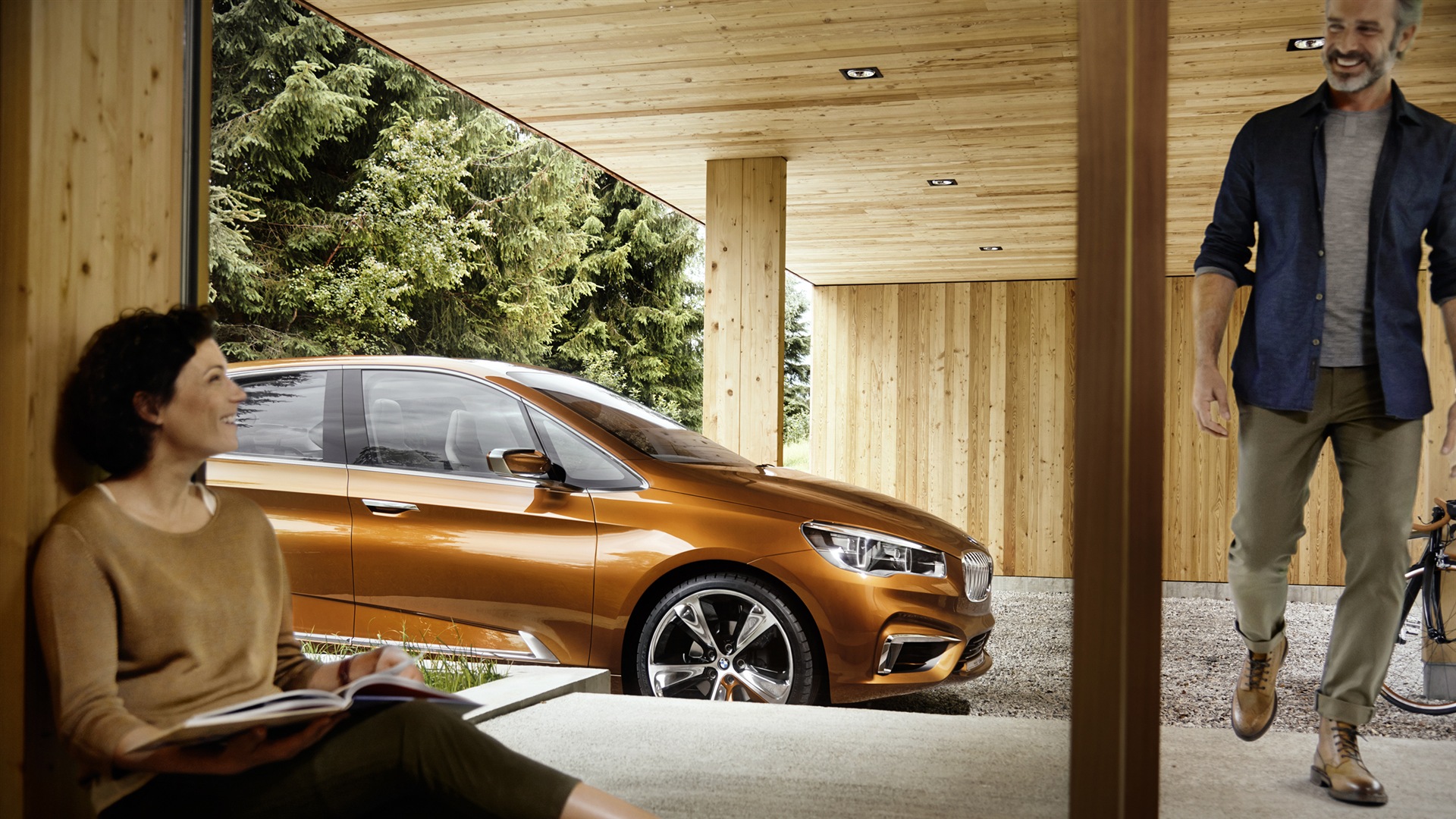 2013 BMW Concept Active Tourer 寶馬旅行車 高清壁紙 #3 - 1920x1080