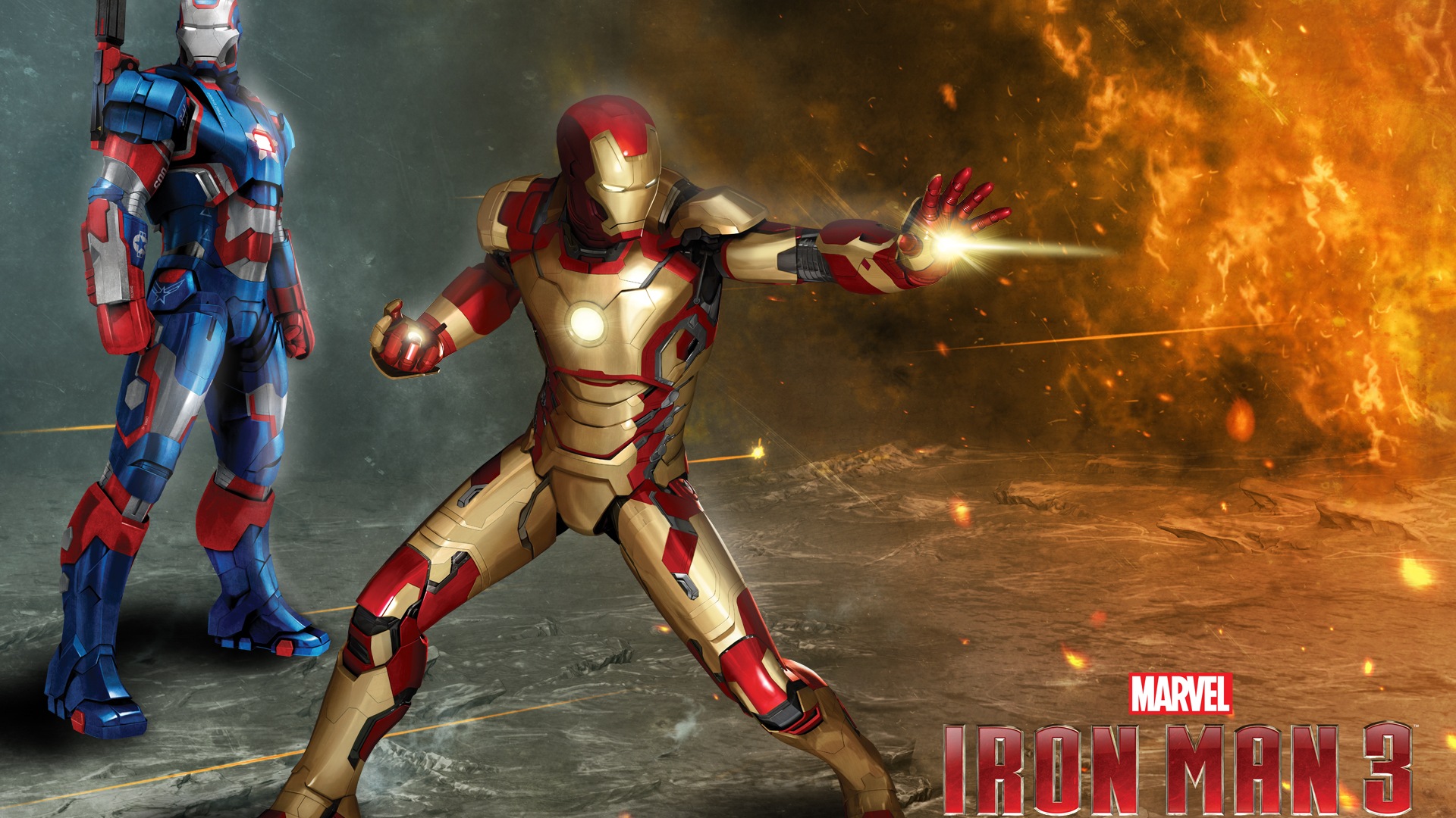 Iron Man 3 2013 鋼鐵俠3 最新高清壁紙 #7 - 1920x1080
