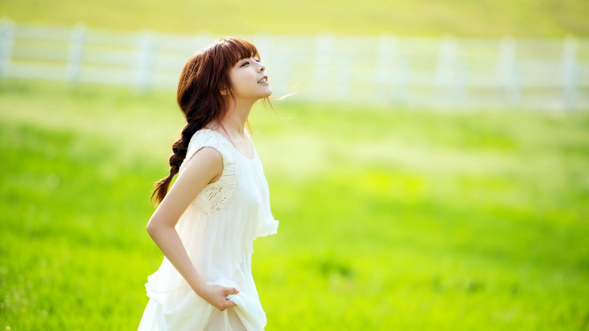 JUNIEL Korea krásné HD tapety na plochu dívky #11 - 1920x1080