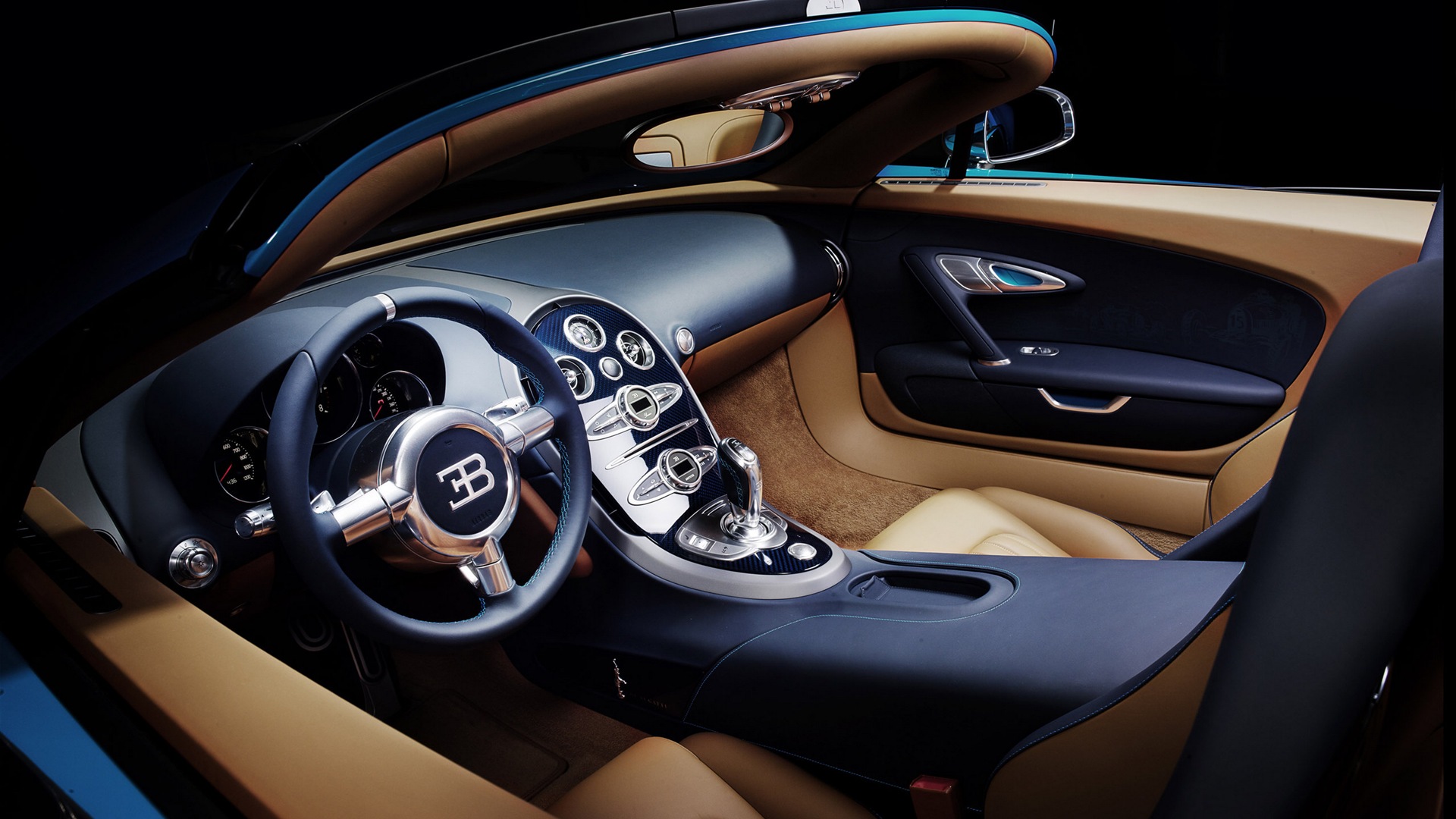 2013 Bugatti Veyron 16.4 Grand Sport Vitesse supercar fonds d'écran HD #7 - 1920x1080