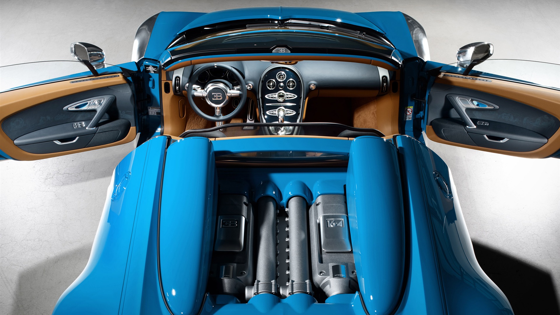 2013 Bugatti Veyron 16.4 Grand Sport Vitesse supercar HD tapety na plochu #13 - 1920x1080