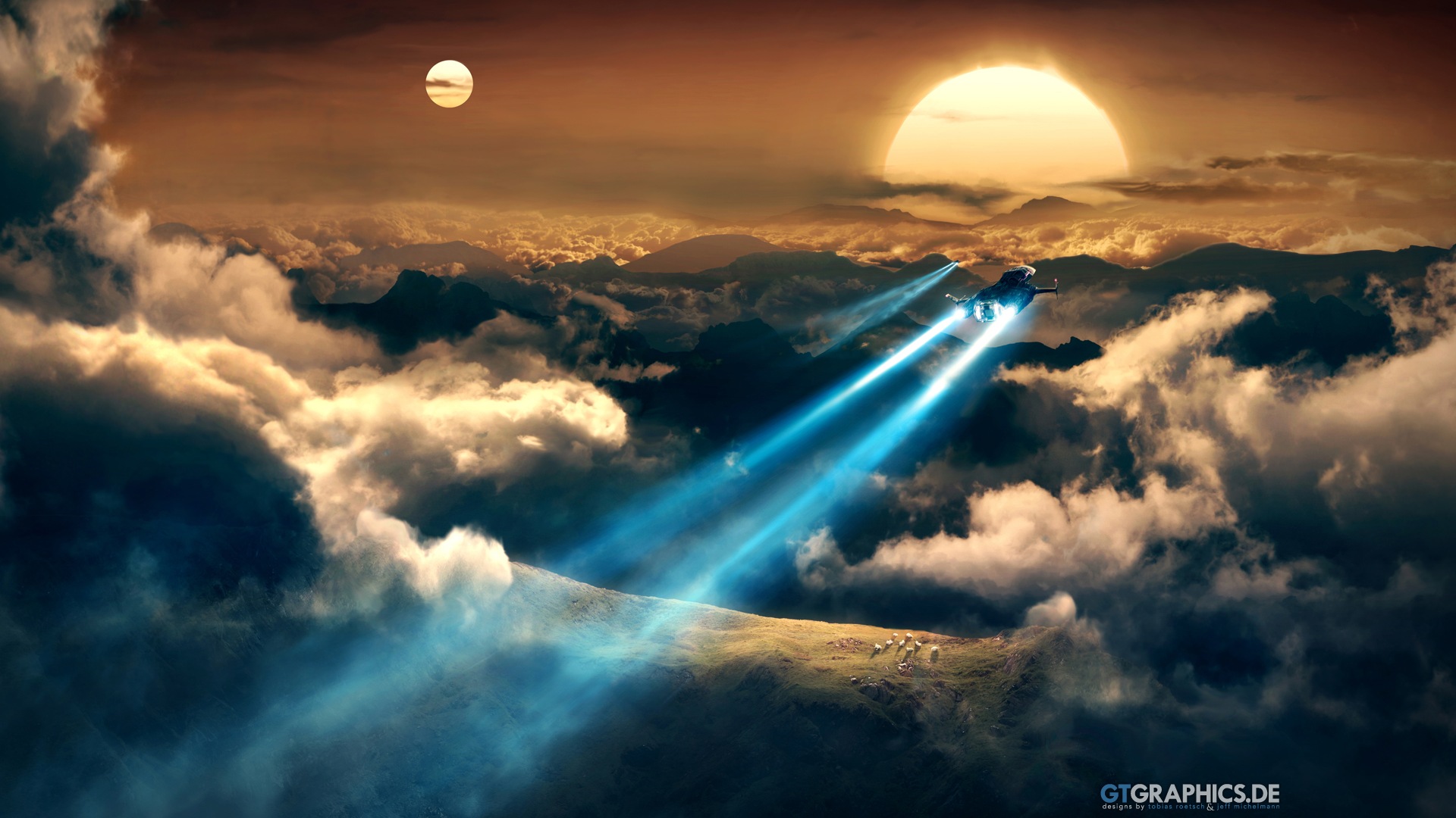 GTGraphics 科幻主題 Windows 8 高清壁紙 #2 - 1920x1080