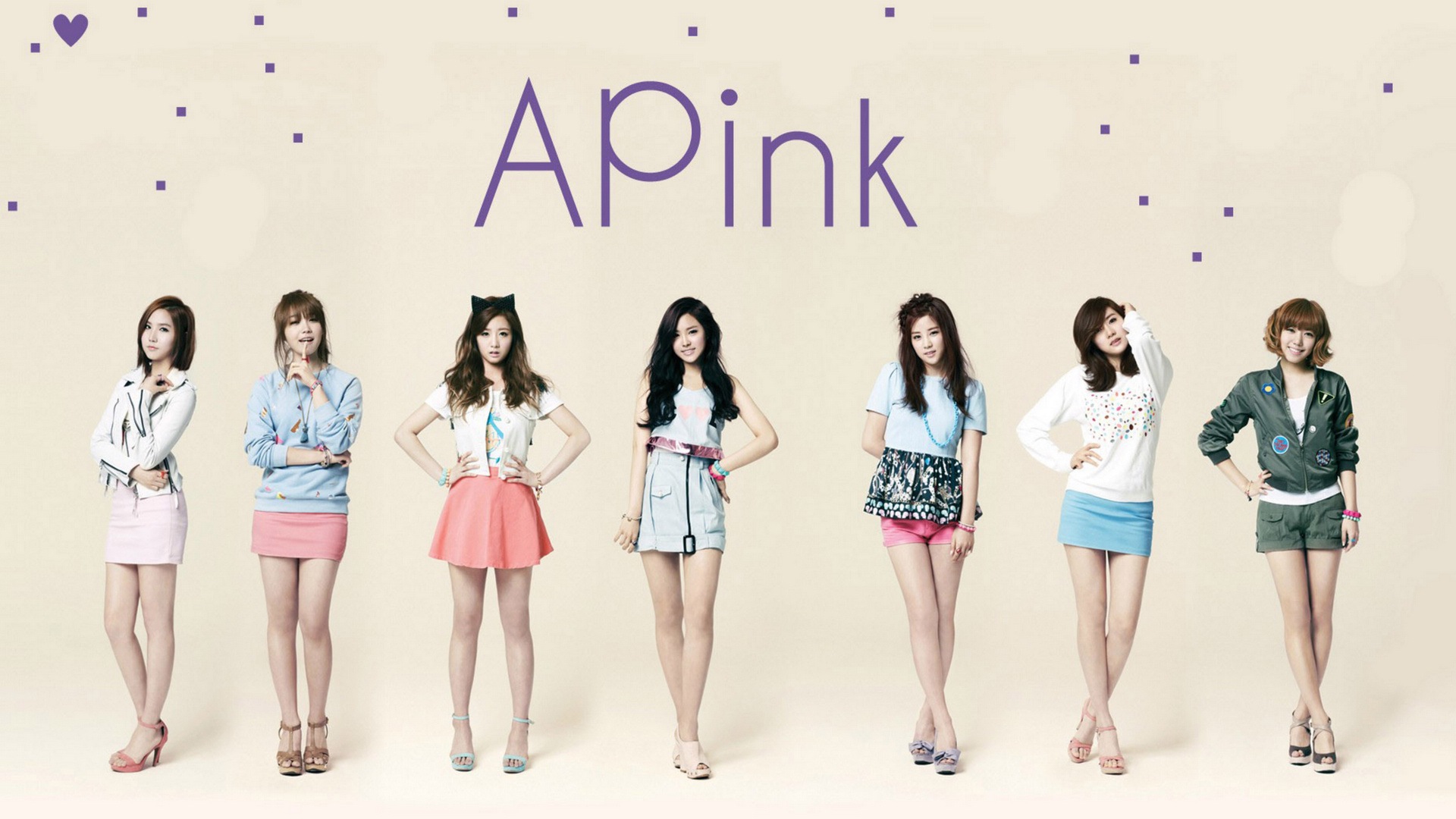 韓國音樂女子組合 A Pink 高清壁紙 #2 - 1920x1080