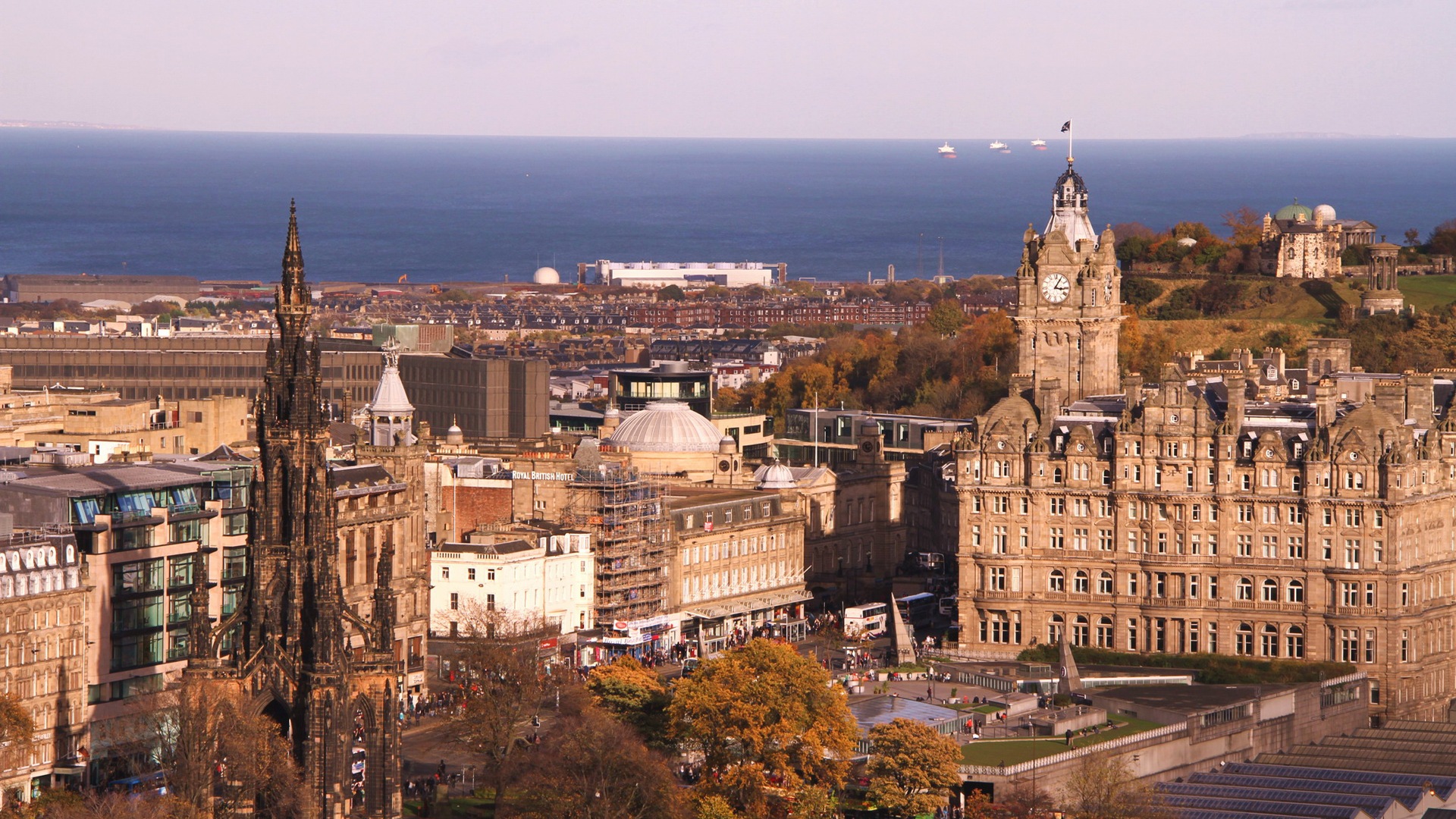 Belle ville d'Edimbourg, en Ecosse fonds d'écran HD #7 - 1920x1080