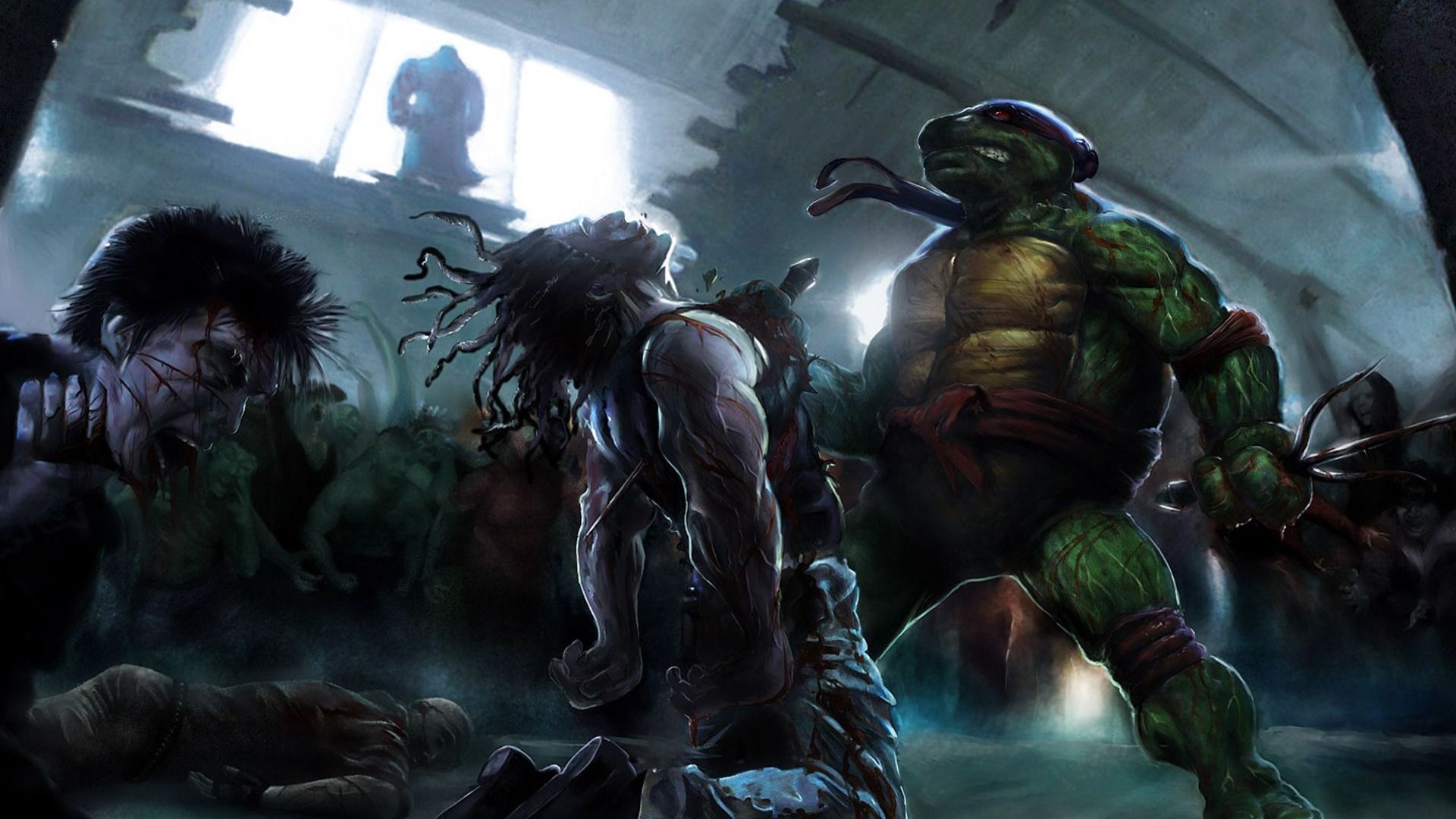 2014 Teenage Mutant Ninja Turtles HD film tapety #15 - 1920x1080