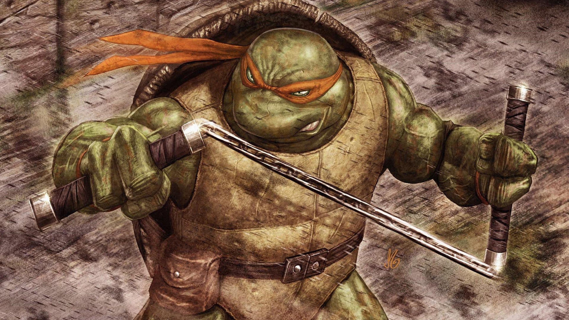 2014 Teenage Mutant Ninja Turtles HD film tapety #18 - 1920x1080