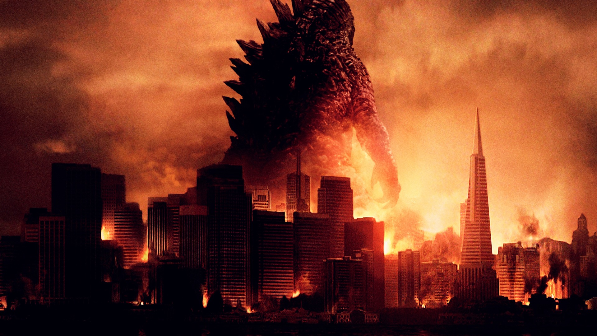 Godzilla 2014 film de fonds d'écran HD #1 - 1920x1080