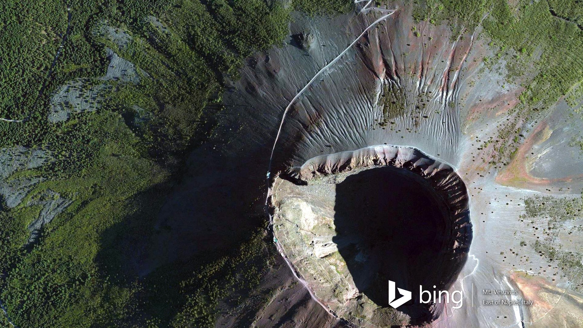 Microsoft Bing HD Tapety na plochu: Letecký pohled na Evropu #6 - 1920x1080