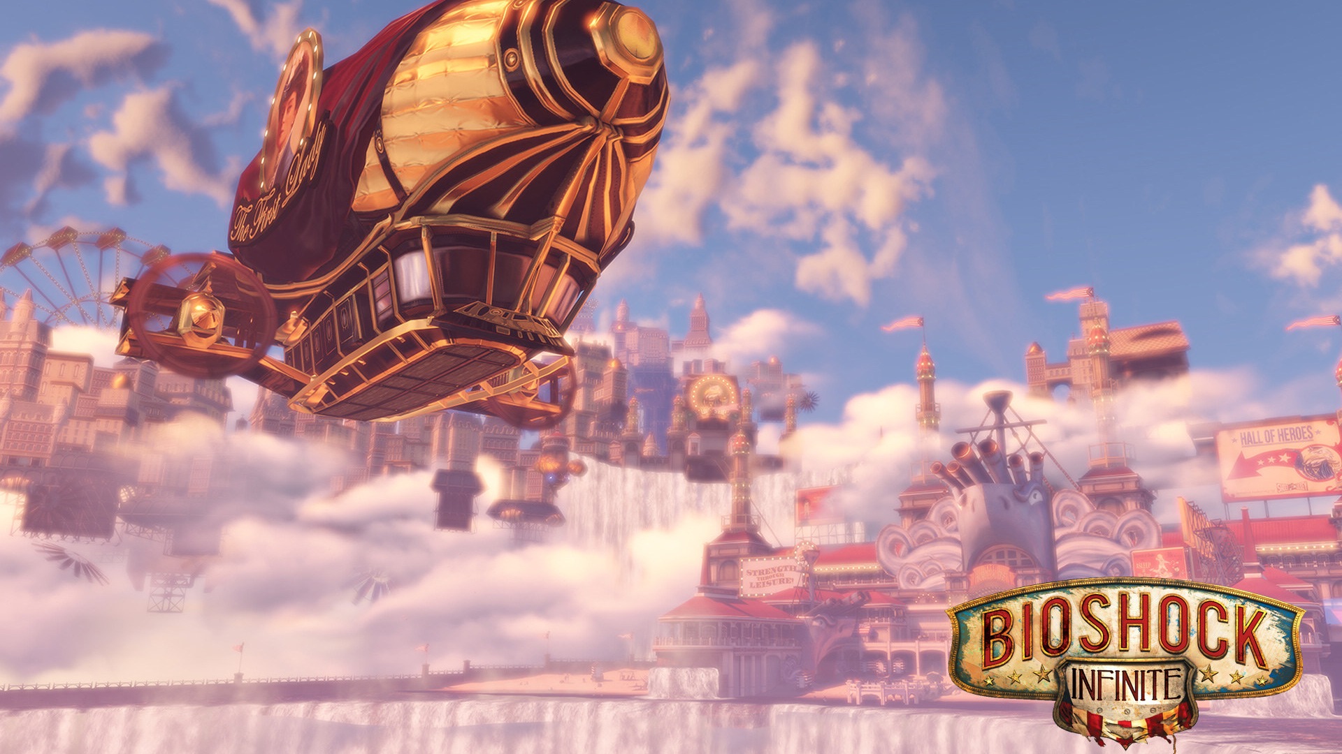 BioShock Infinite 生化奇兵：無限高清遊戲壁紙 #10 - 1920x1080