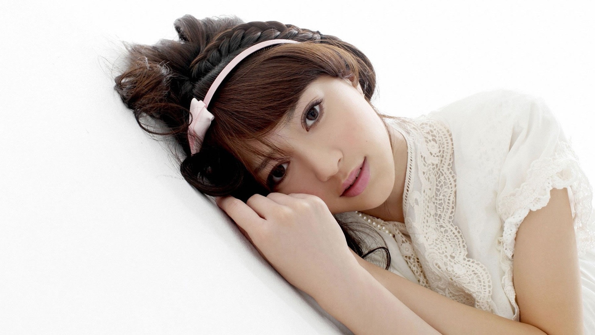 清純可愛的亞洲女孩 高清壁紙 #4 - 1920x1080