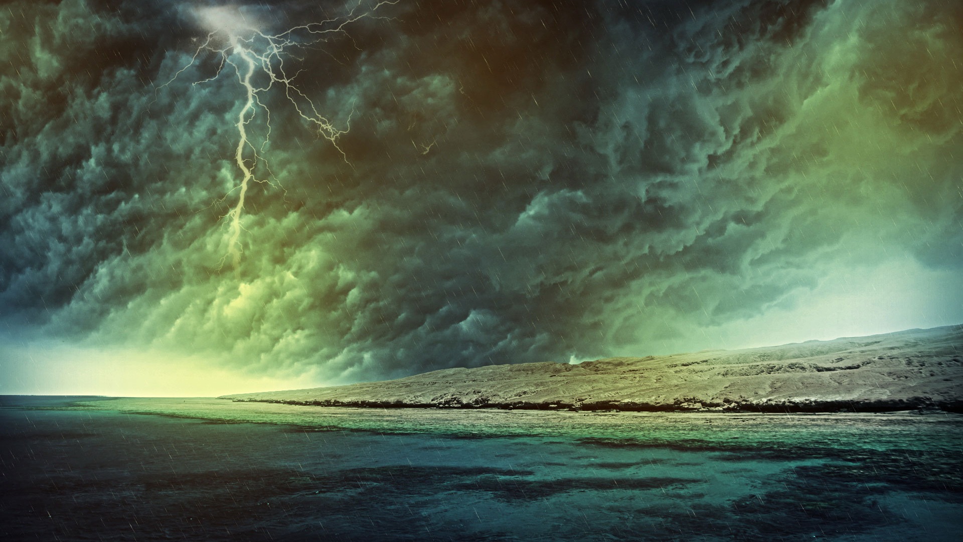 Lightning Thunder HD tapety na plochu #14 - 1920x1080